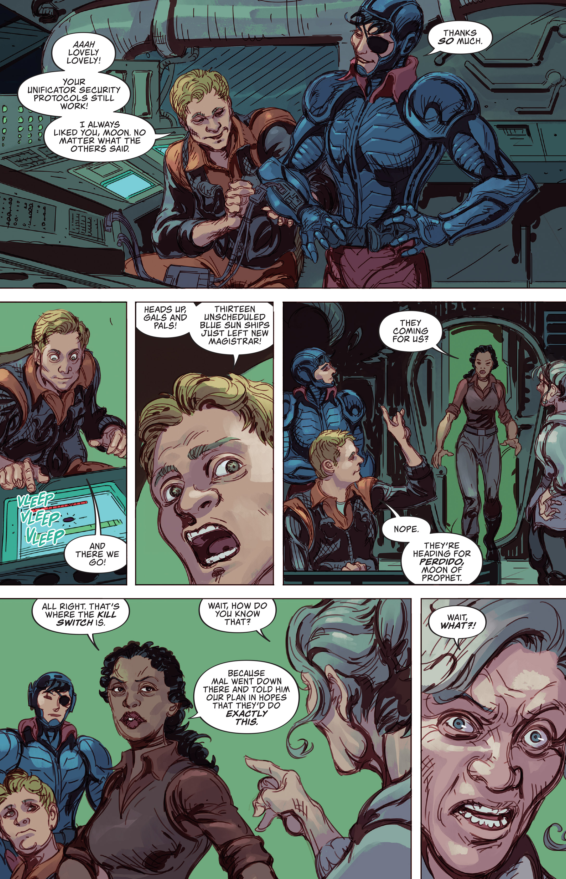 Read online Firefly: Blue Sun Rising comic -  Issue # _Deluxe Edition (Part 4) - 46