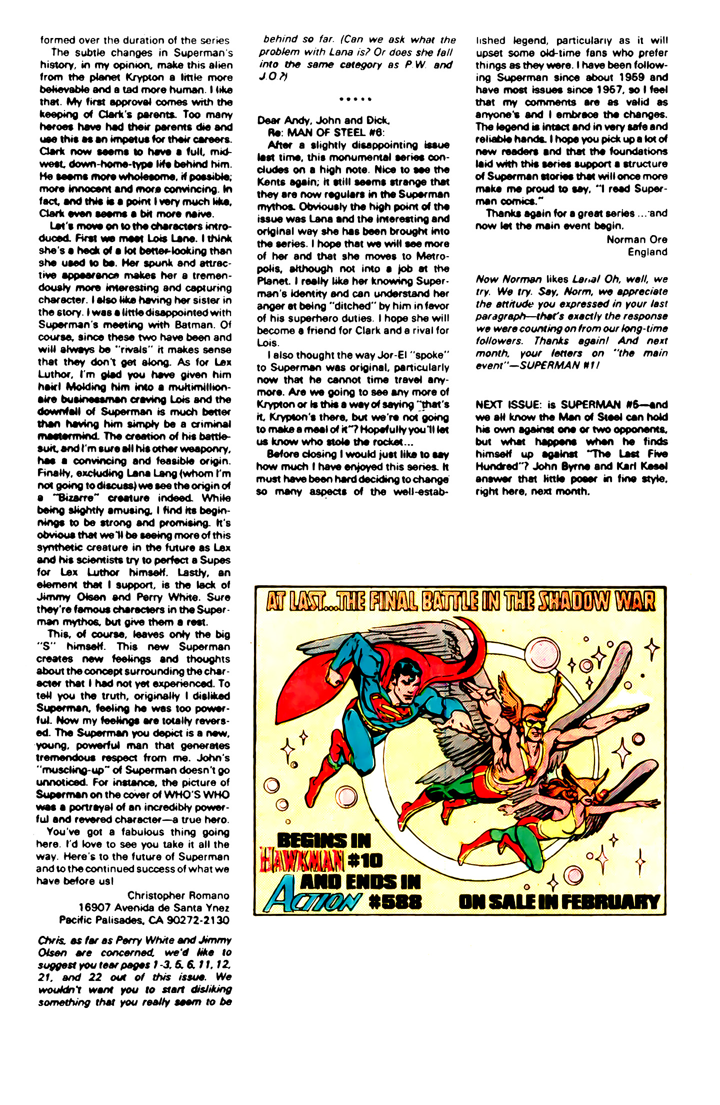 Read online Superman (1987) comic -  Issue #4 - 25