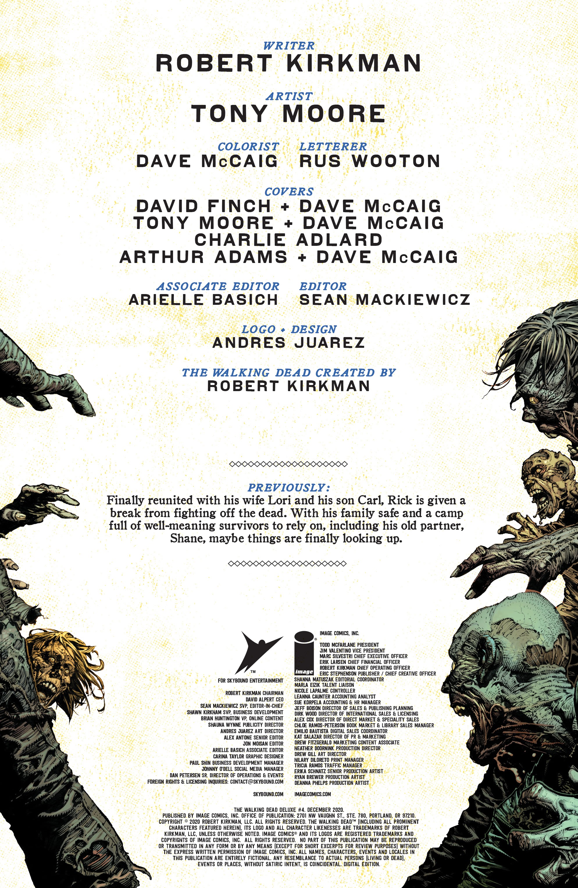 Read online The Walking Dead Deluxe comic -  Issue #4 - 2