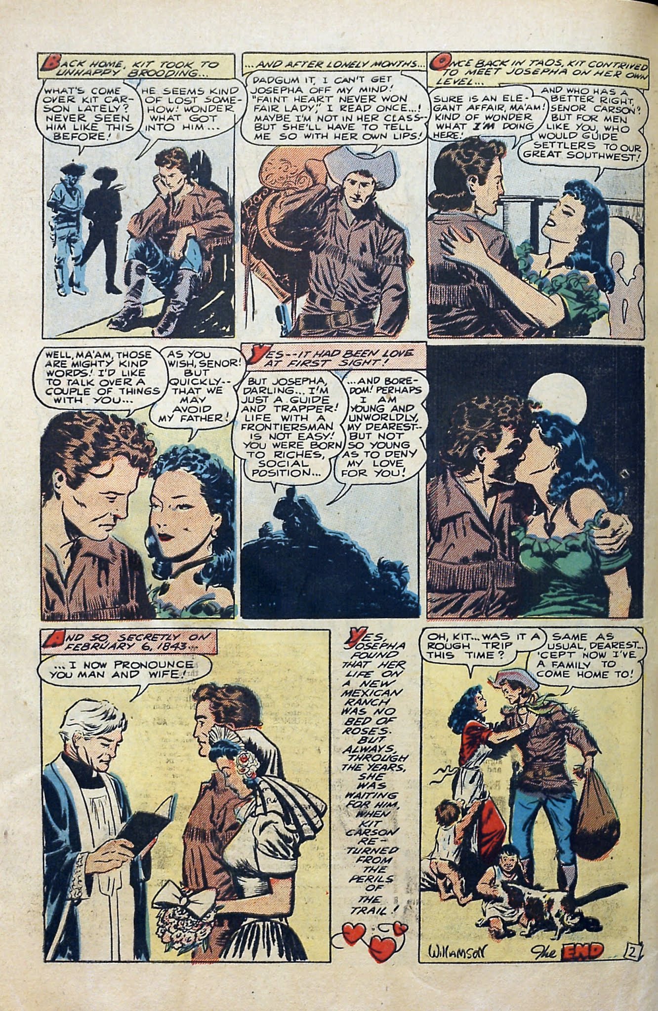 Read online Western Hearts comic -  Issue #2 - 34