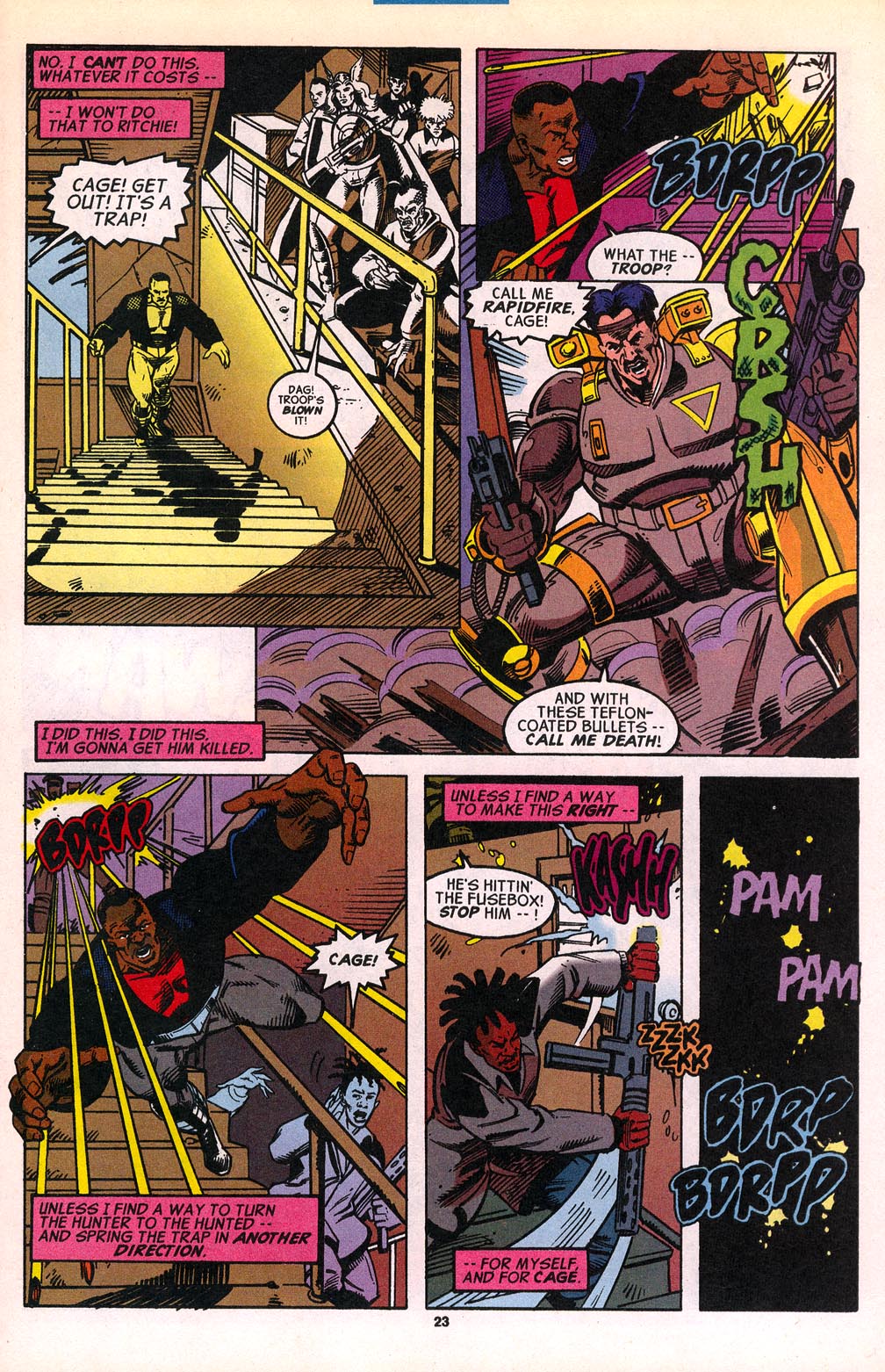 Read online Cage (1992) comic -  Issue #11 - 17