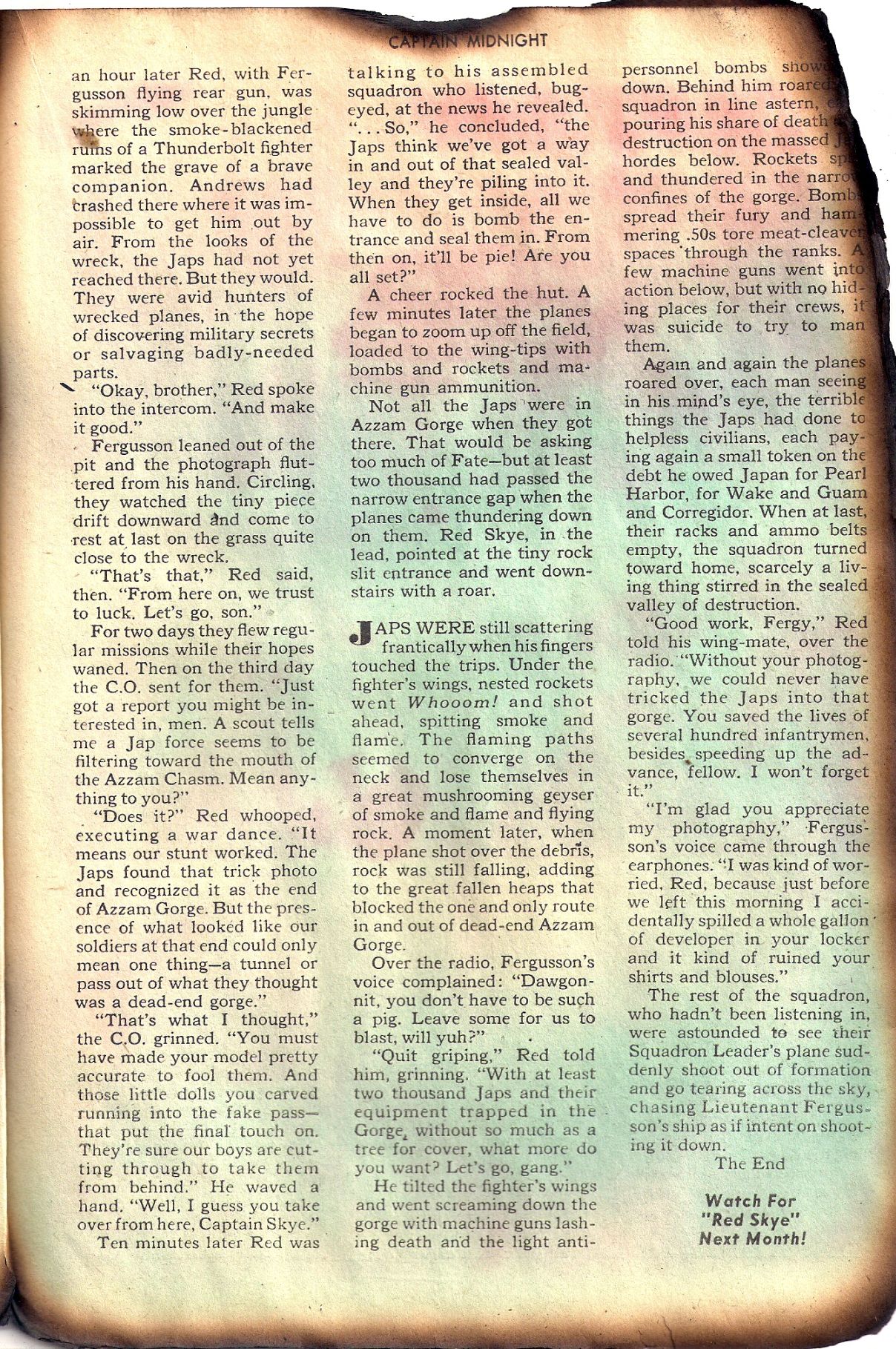 Read online Captain Midnight (1942) comic -  Issue #33 - 23