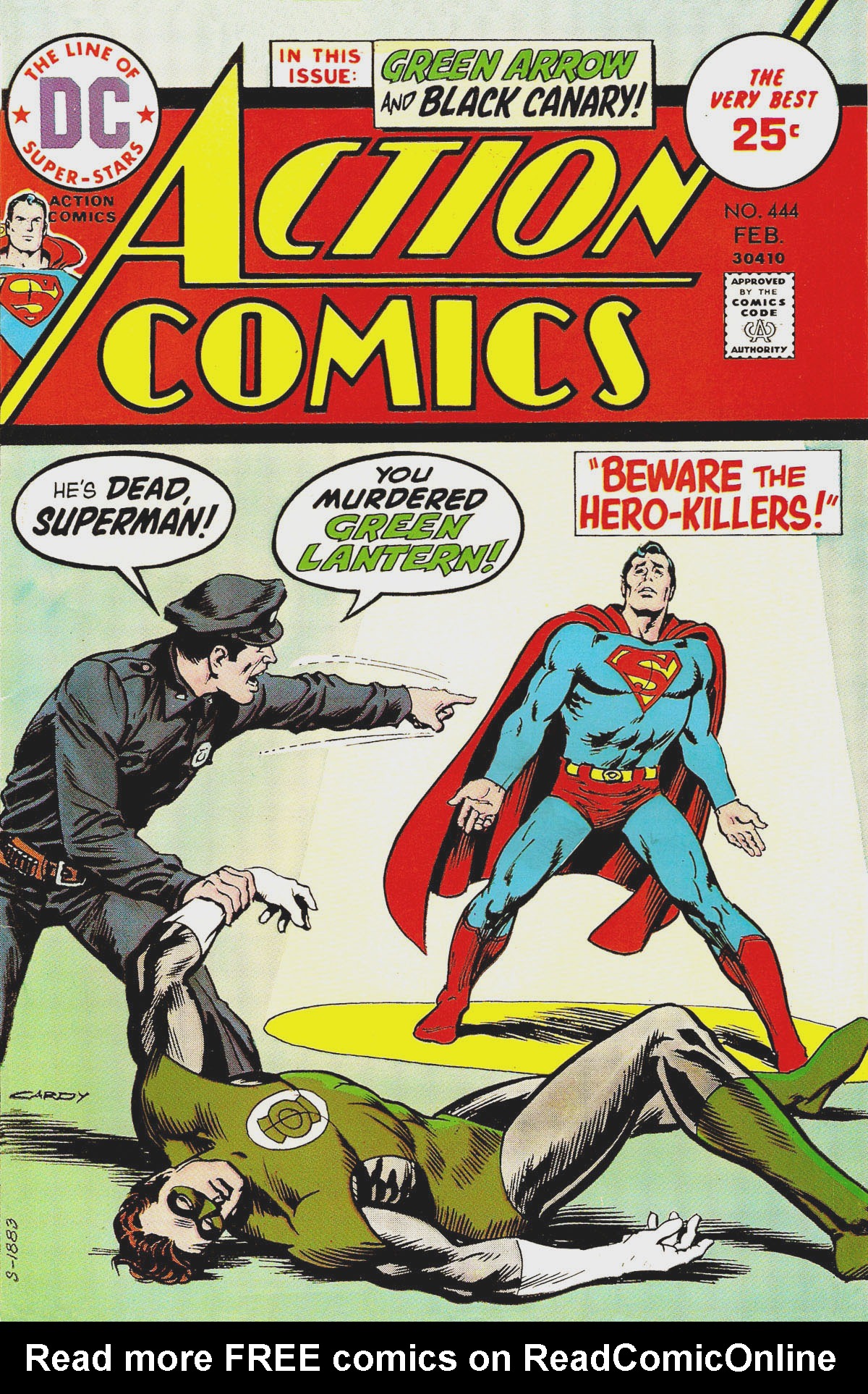 Read online Action Comics (1938) comic -  Issue #444 - 1