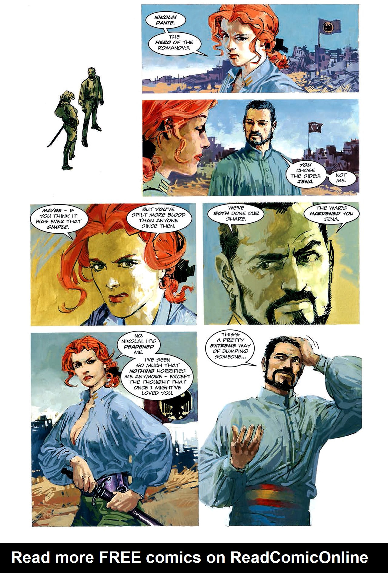 Read online Nikolai Dante comic -  Issue # TPB 4 - 90