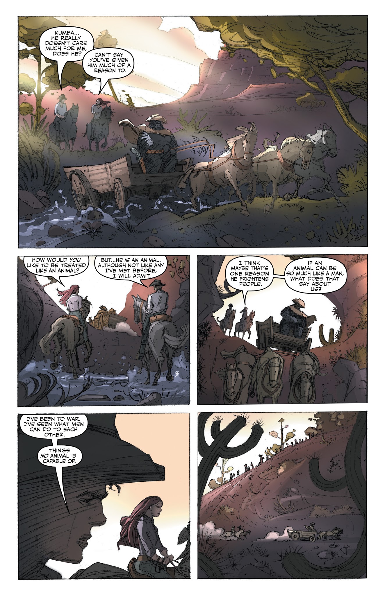 Read online Six-Gun Gorilla: Long Days of Vengeance comic -  Issue #5 - 25