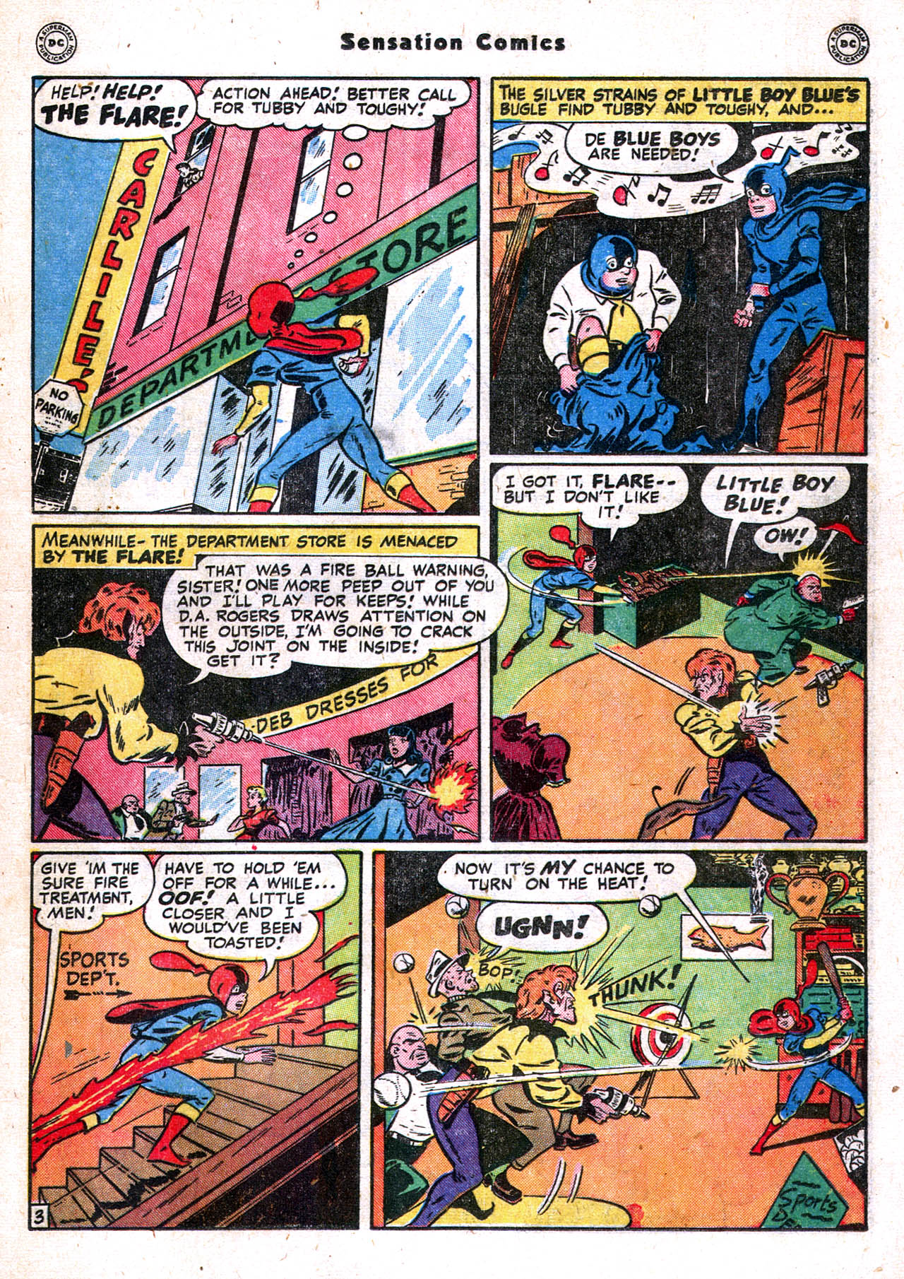 Read online Sensation (Mystery) Comics comic -  Issue #76 - 19