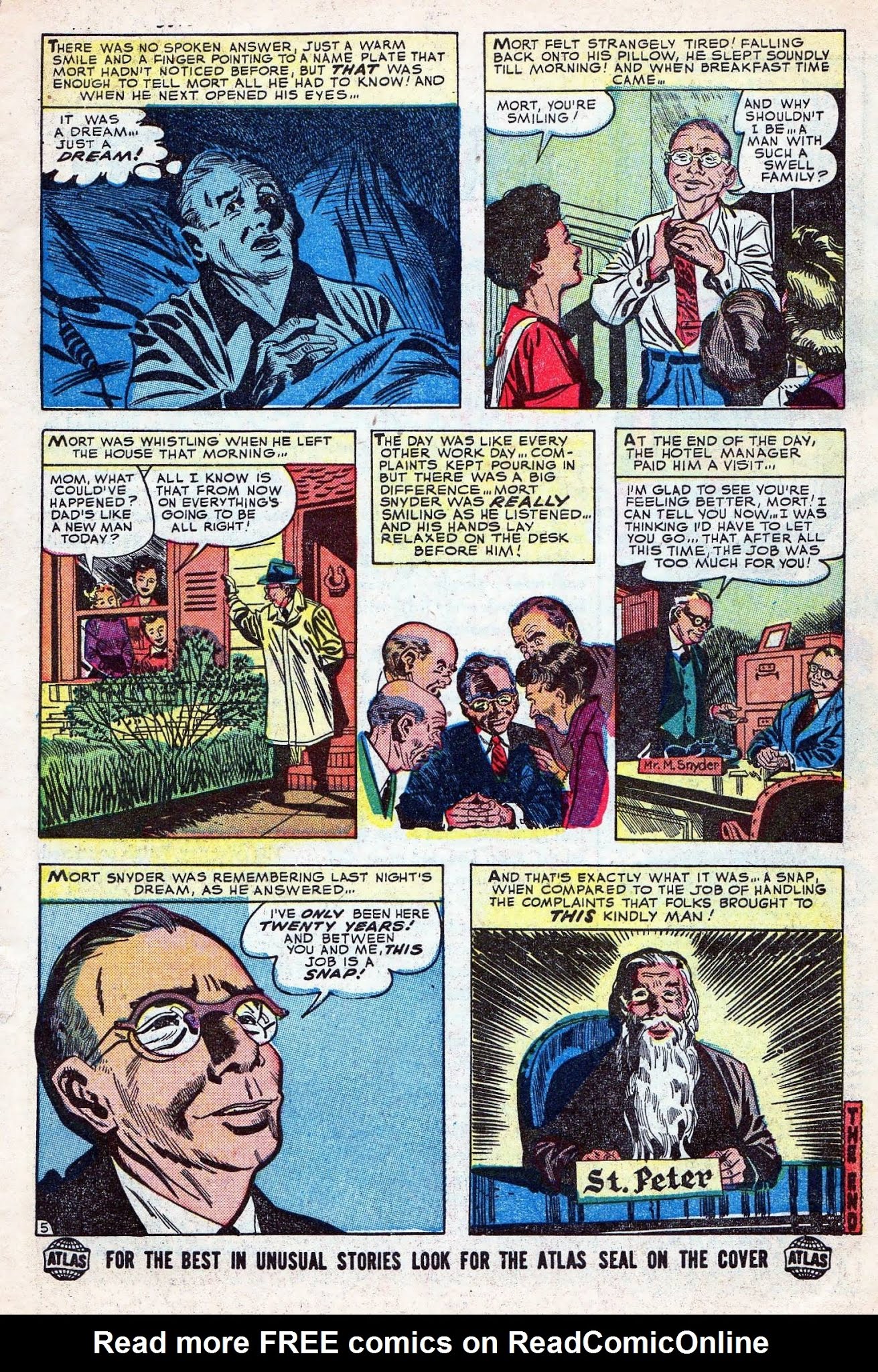 Read online Mystic (1951) comic -  Issue #38 - 6