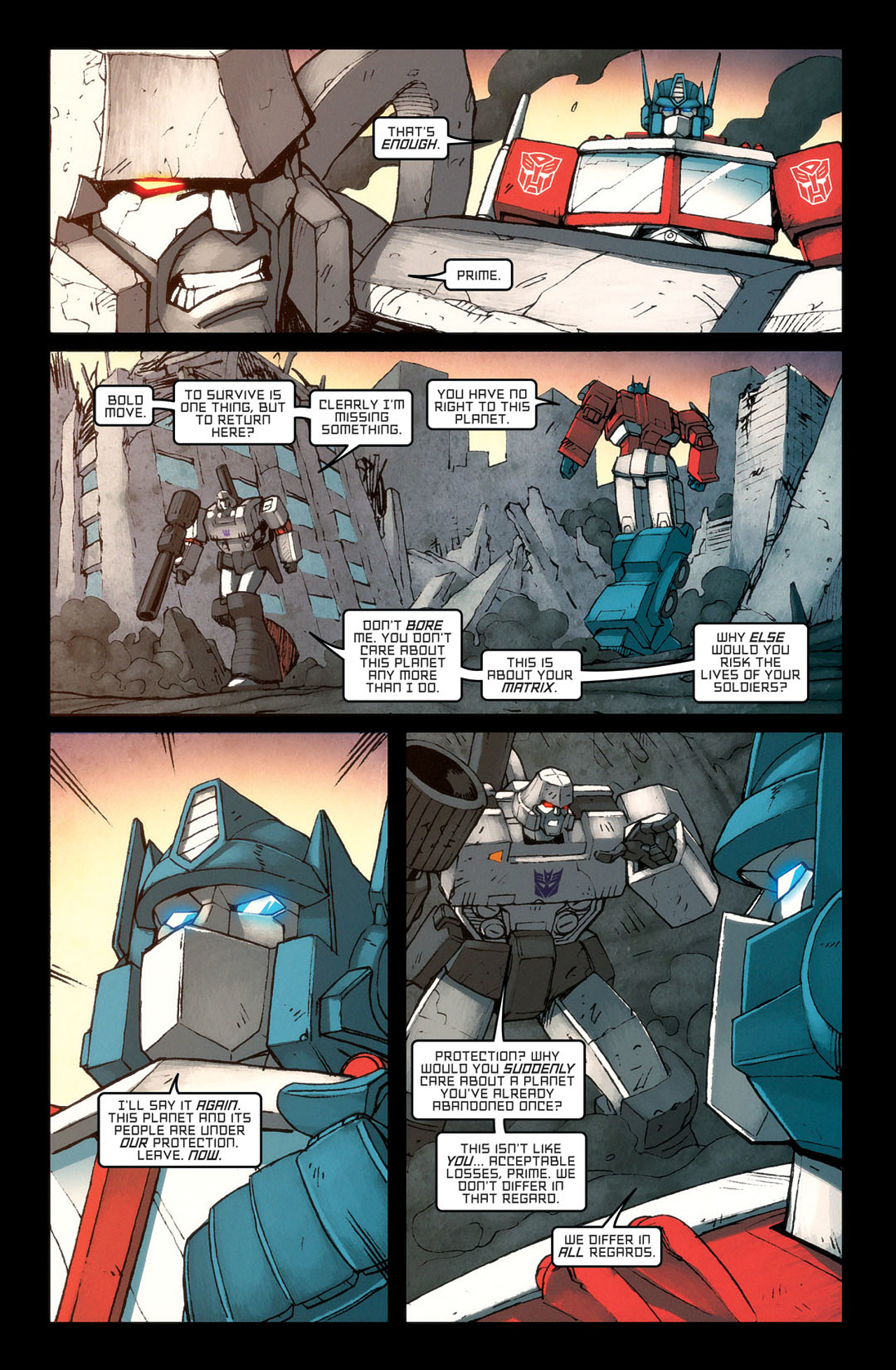 Read online The Transformers: All Hail Megatron comic -  Issue #11 - 18