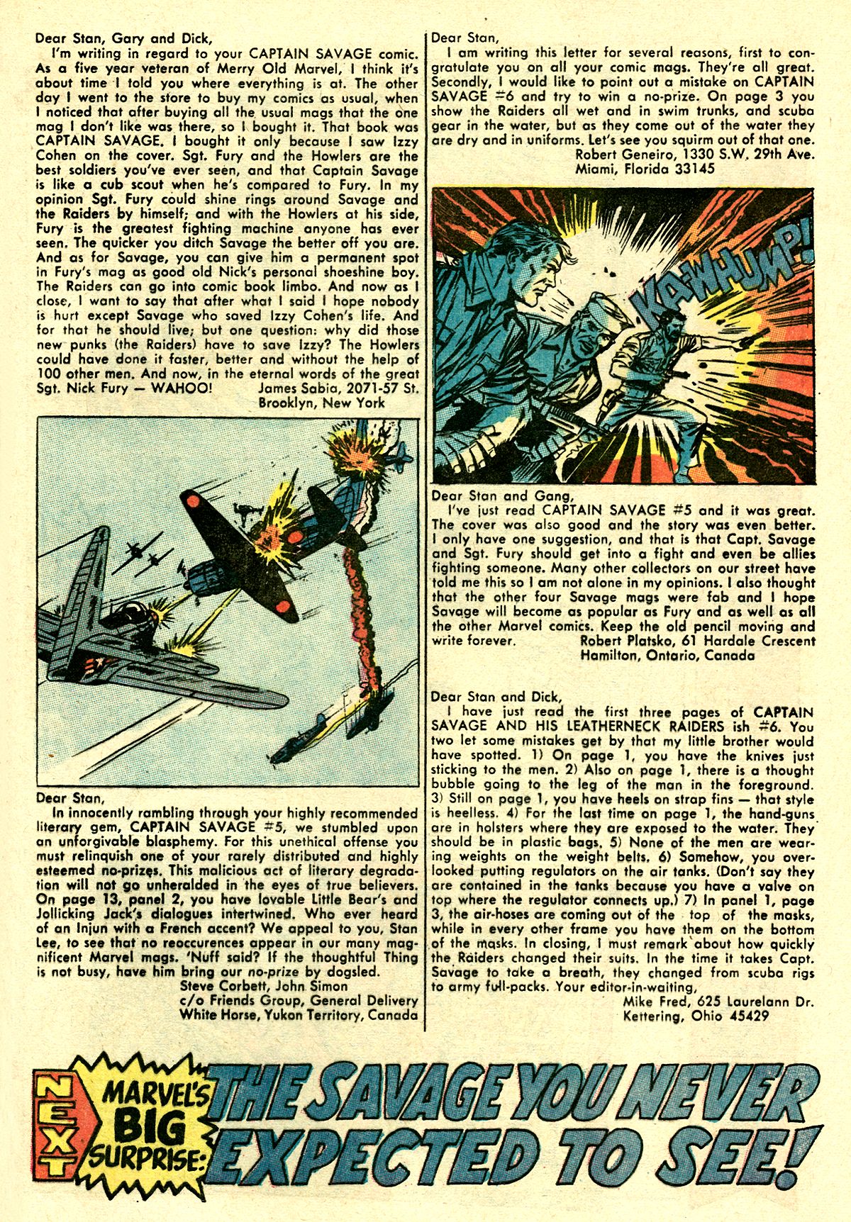 Read online Captain Savage and his Leatherneck Raiders comic -  Issue #8 - 33