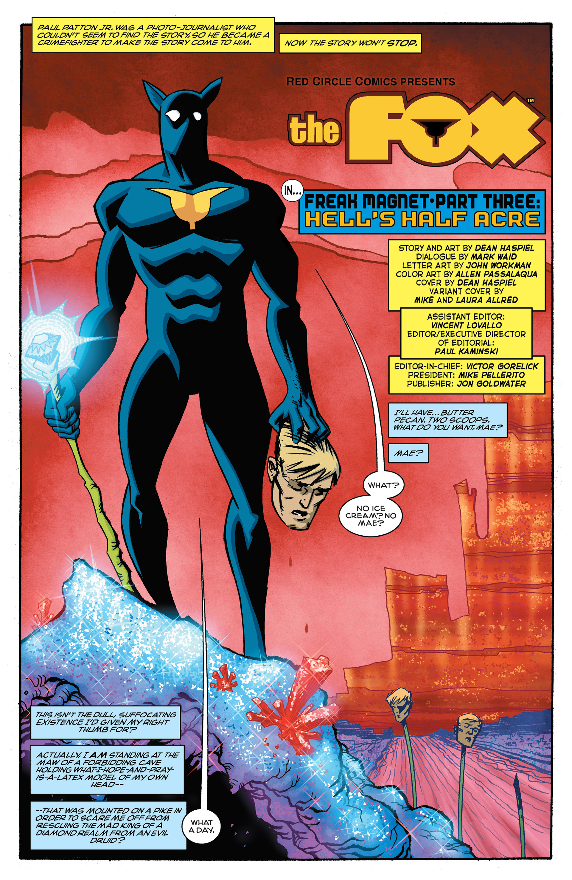 Read online The Fox comic -  Issue #3 - 3