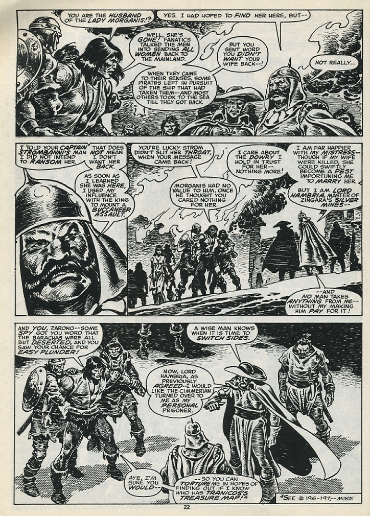 Read online The Savage Sword Of Conan comic -  Issue #199 - 24