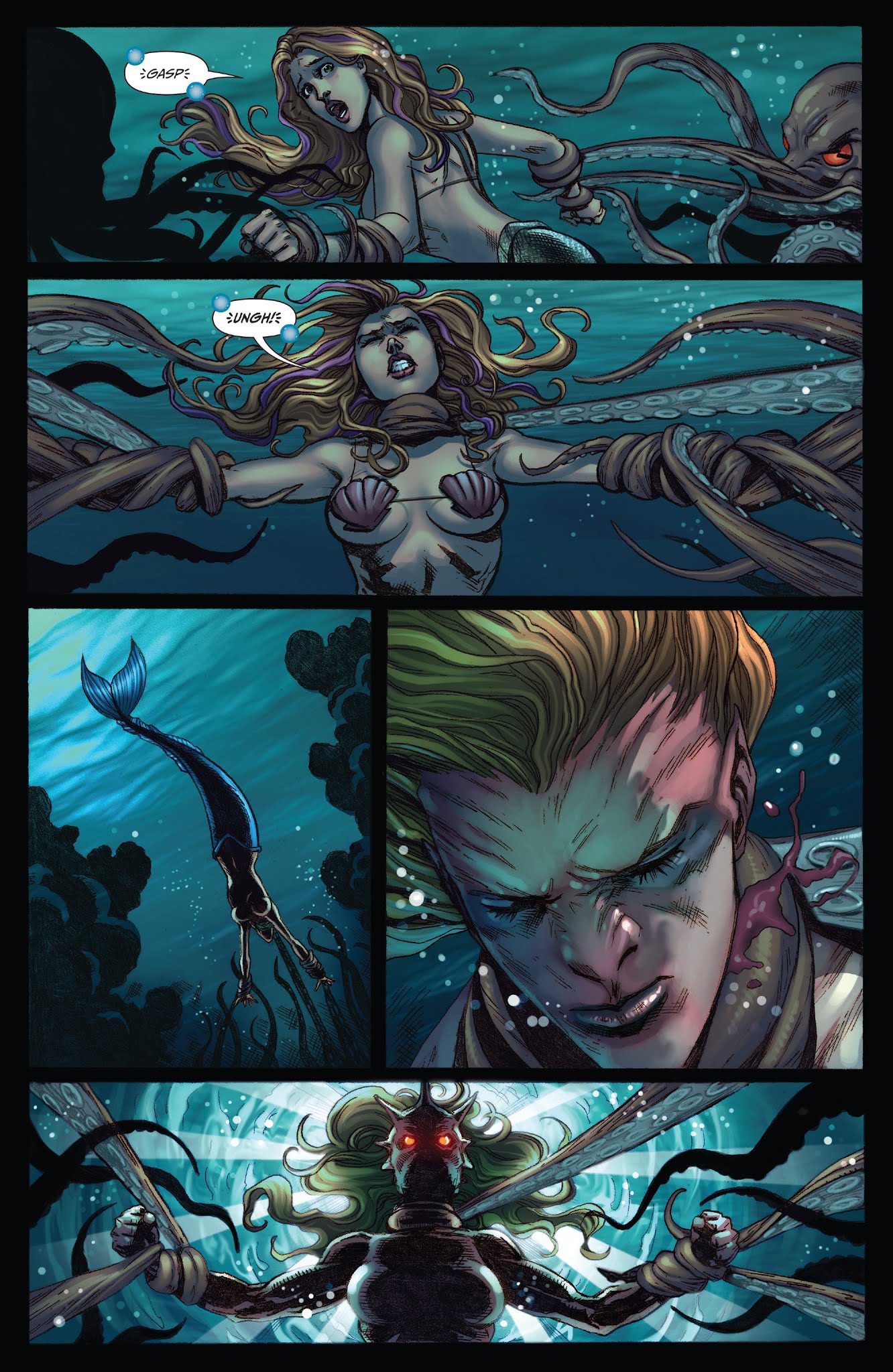 Read online Grimm Fairy Tales presents The Little Mermaid comic -  Issue #1 - 9