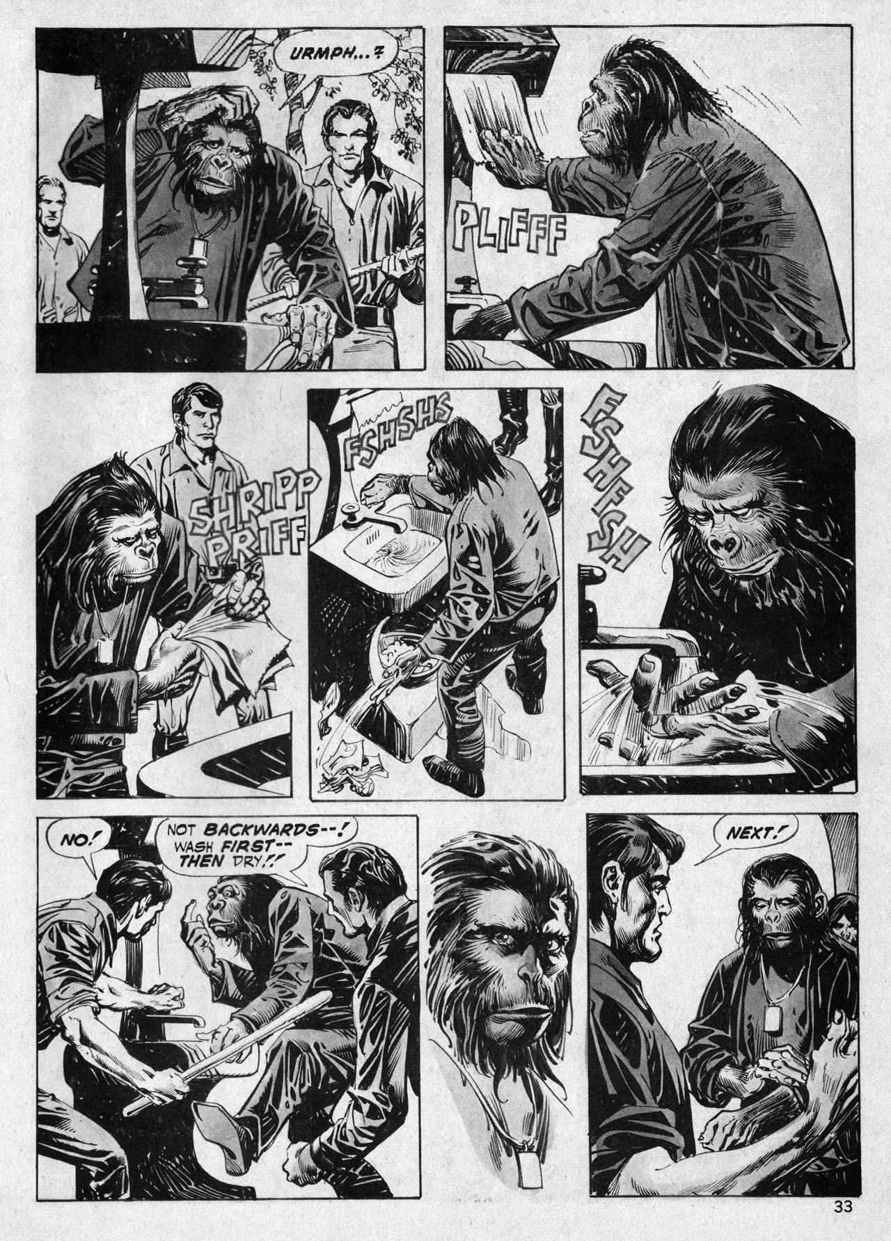 Read online Planet of the Apes comic -  Issue #18 - 32
