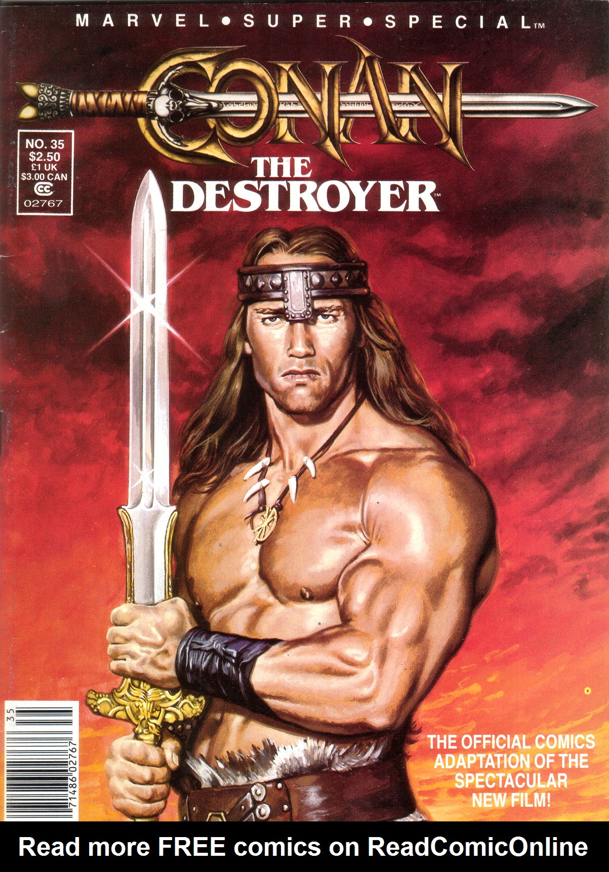 Read online Marvel Comics Super Special comic -  Issue #35 - 1