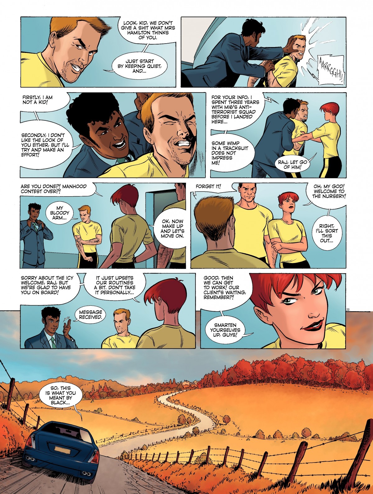 Read online Damocles comic -  Issue #1 - 24