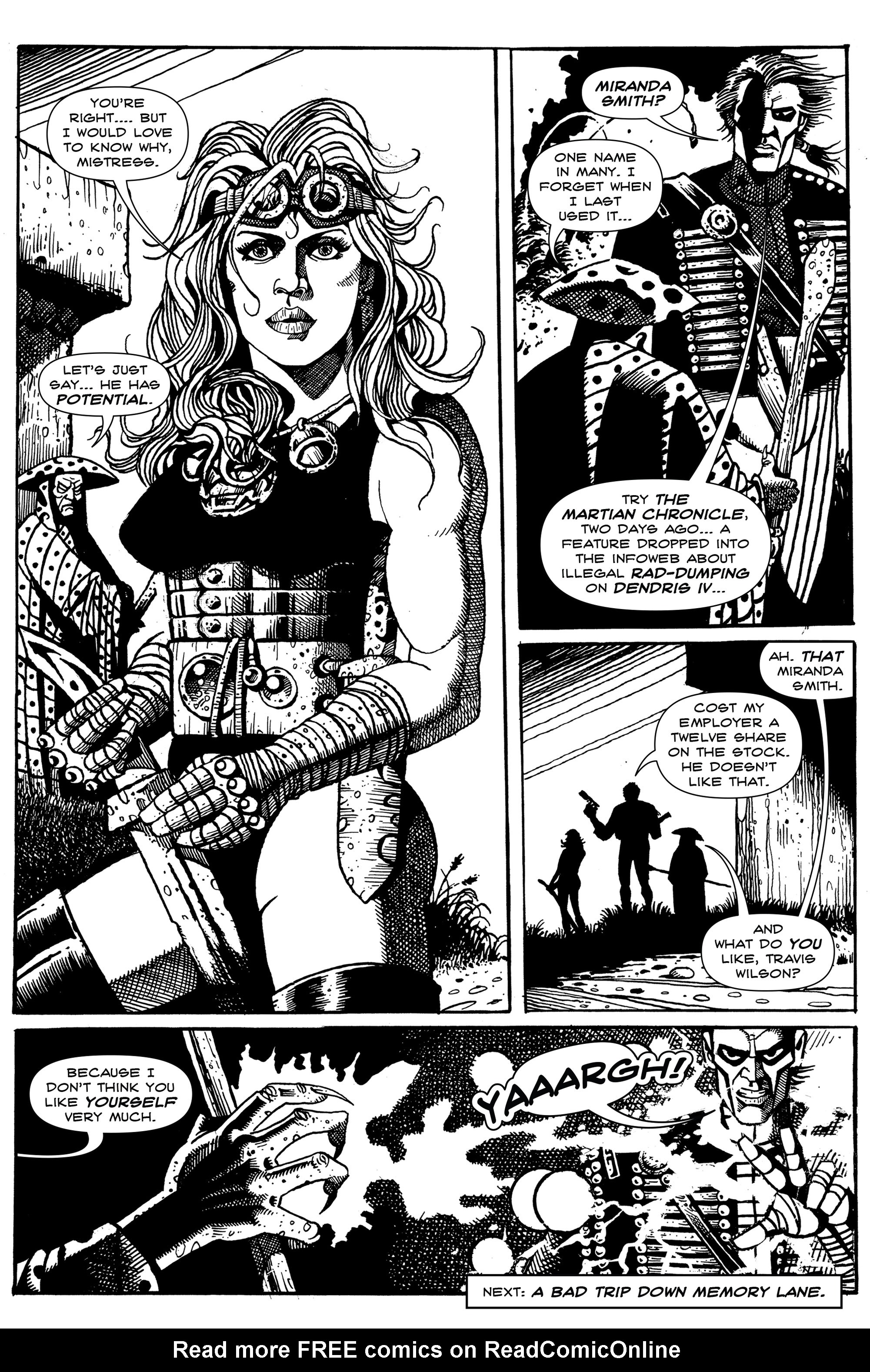 Read online 100% Biodegradable comic -  Issue #7 - 8