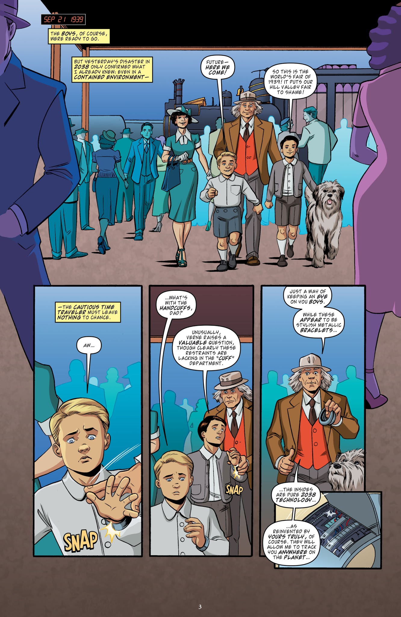 Read online Back to the Future: Tales from the Time Train comic -  Issue #2 - 5