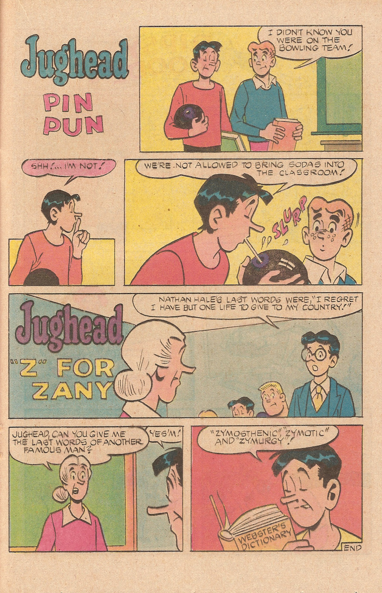 Read online Jughead's Jokes comic -  Issue #75 - 21