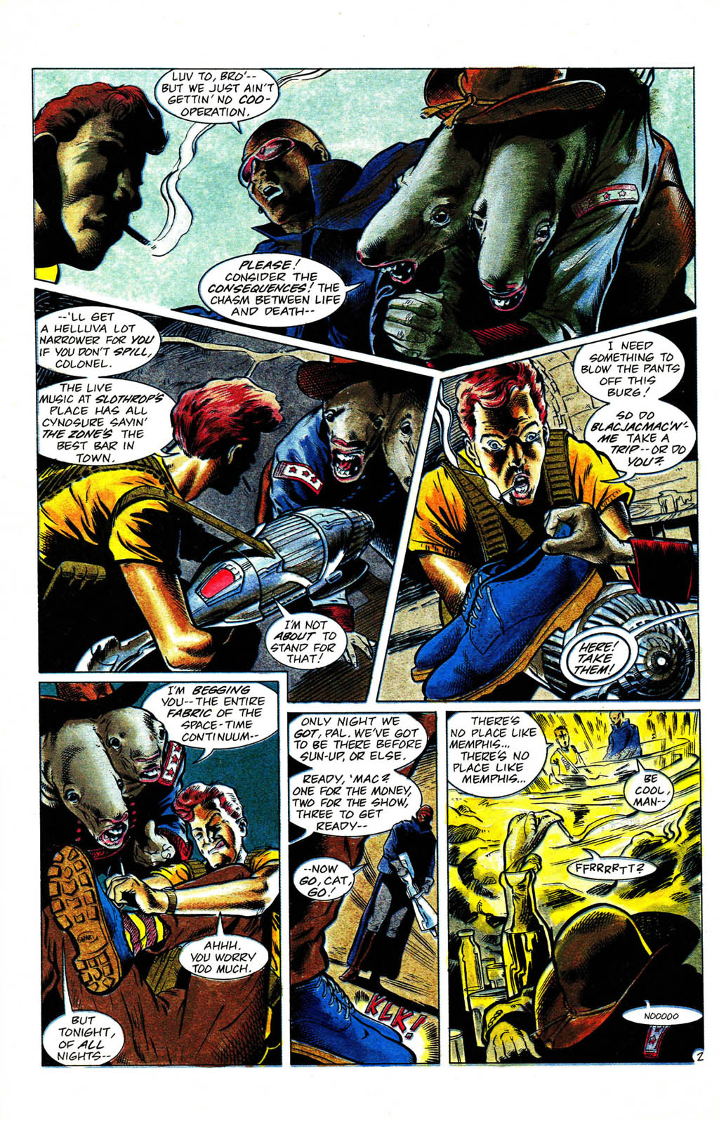 Read online Grimjack comic -  Issue #65 - 28