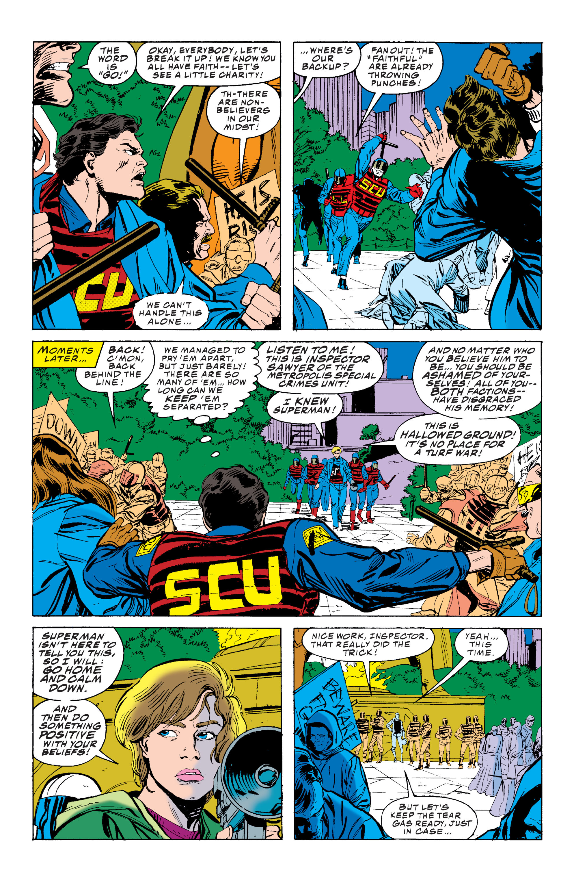 Read online Superman: The Return of Superman comic -  Issue # TPB 1 - 151