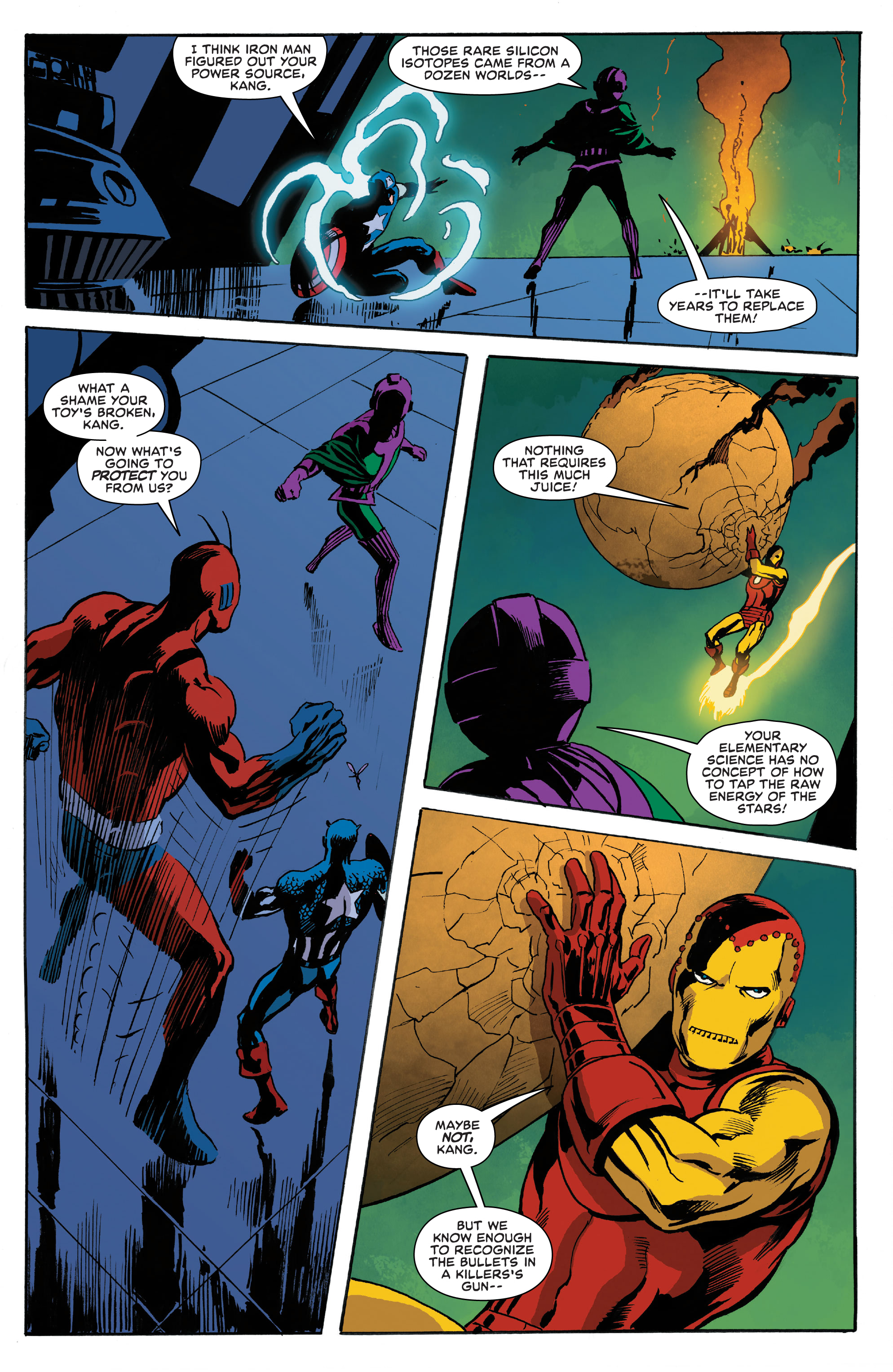Read online Avengers: War Across Time comic -  Issue #5 - 12