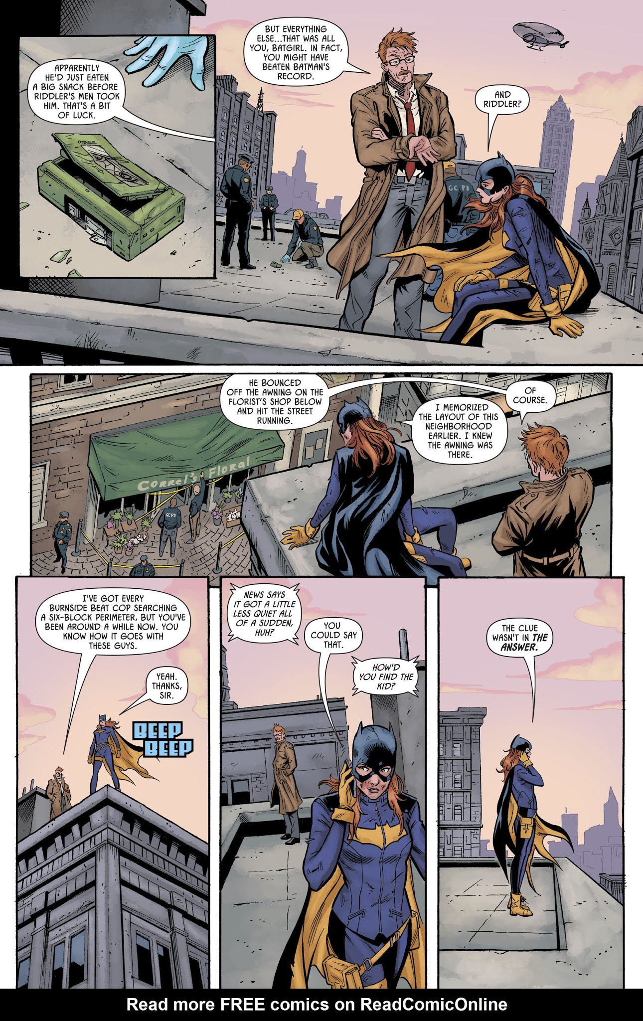 Read online Batman: Prelude to the Wedding: Batgirl vs. Riddler comic -  Issue # Full - 21