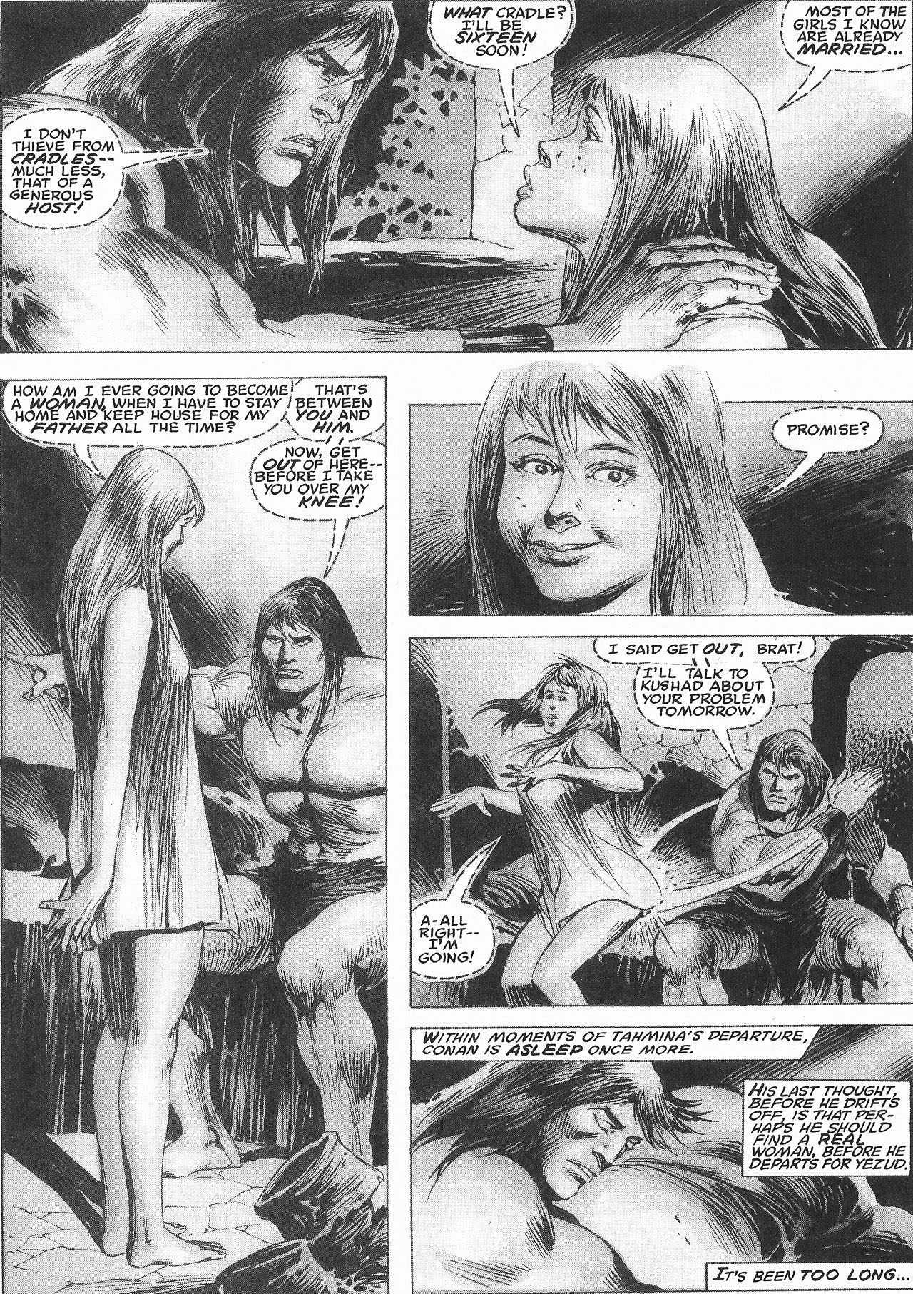 Read online The Savage Sword Of Conan comic -  Issue #207 - 39