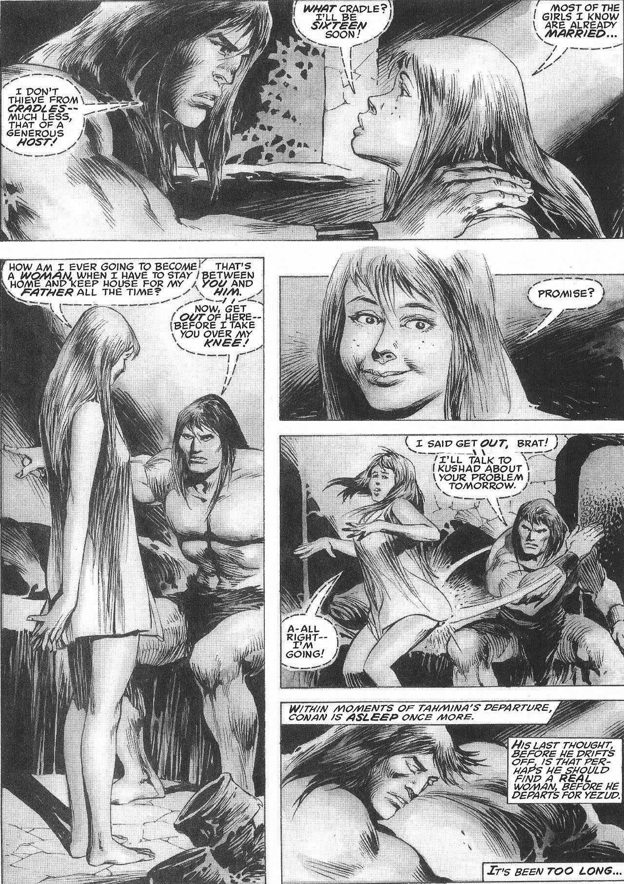 Read online The Savage Sword Of Conan comic -  Issue #207 - 39