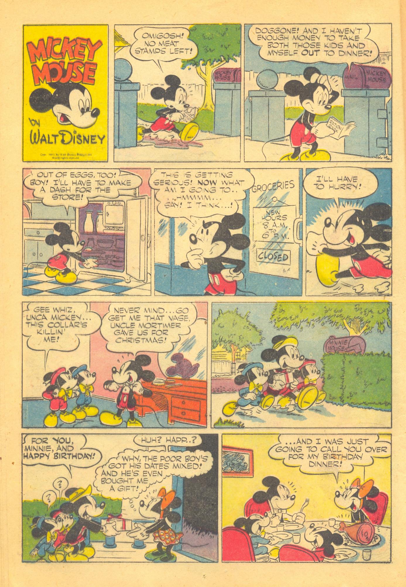 Read online Walt Disney's Comics and Stories comic -  Issue #42 - 20