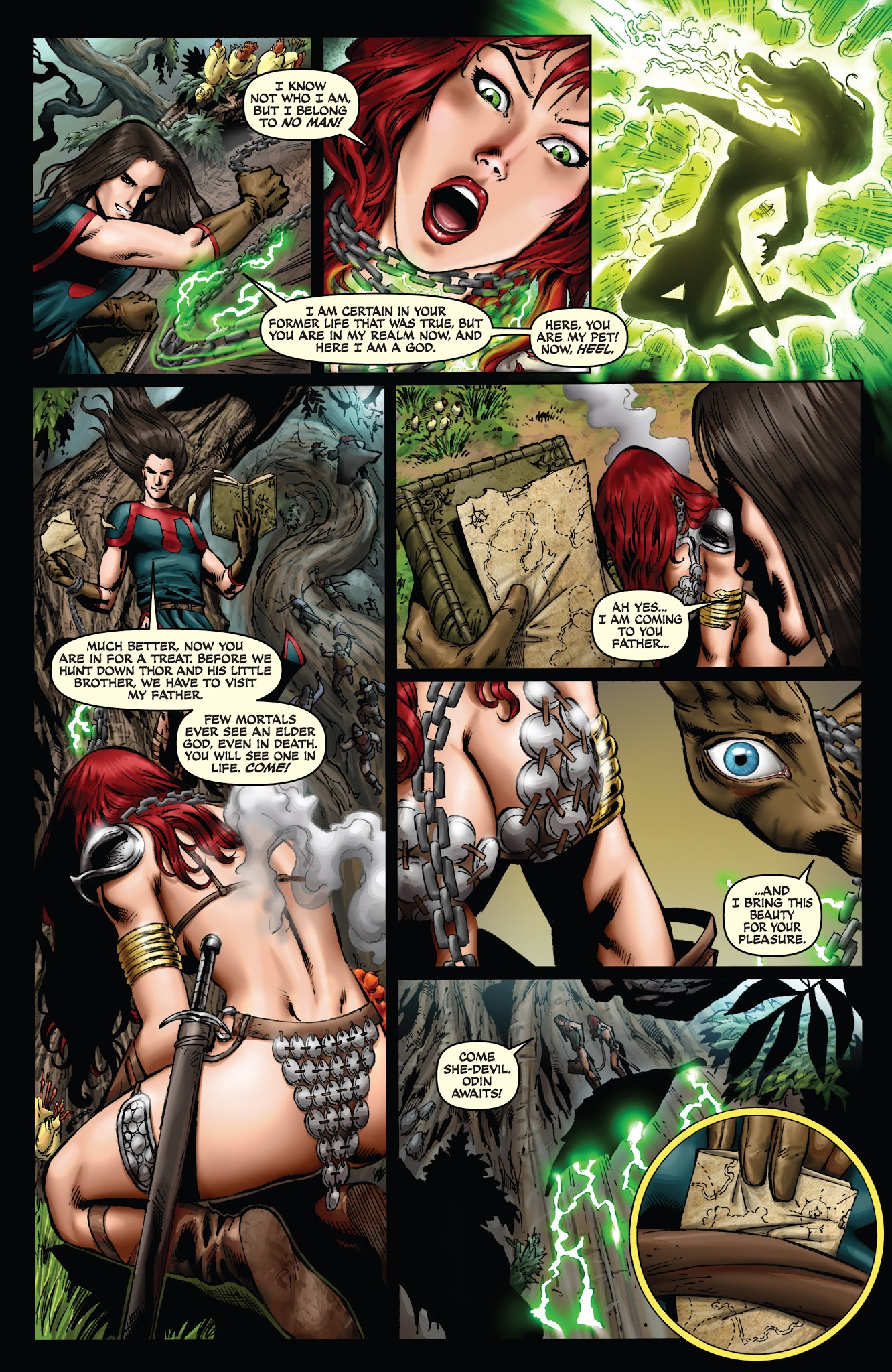 Read online Red Sonja: Wrath of the Gods comic -  Issue #4 - 9