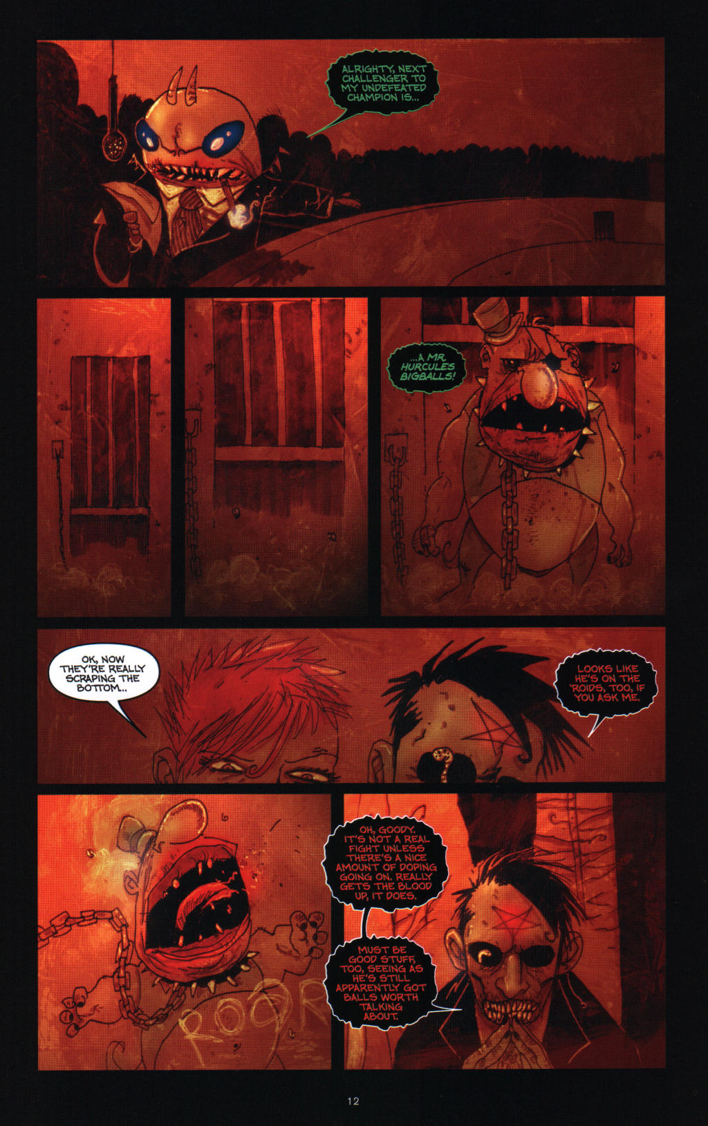 Read online Wormwood: Gentleman Corpse comic -  Issue #5 - 13