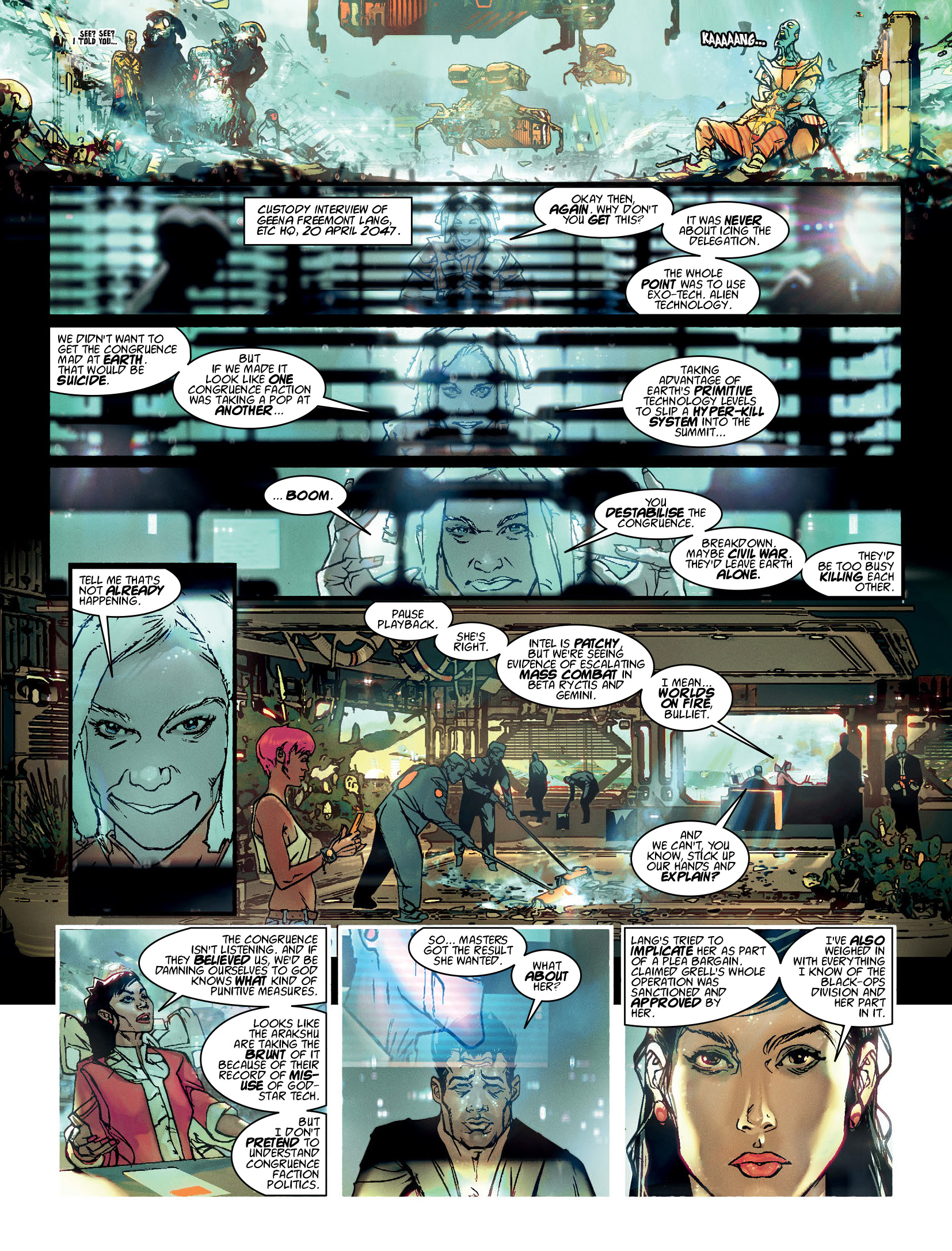 Read online 2000 AD comic -  Issue #2125 - 28