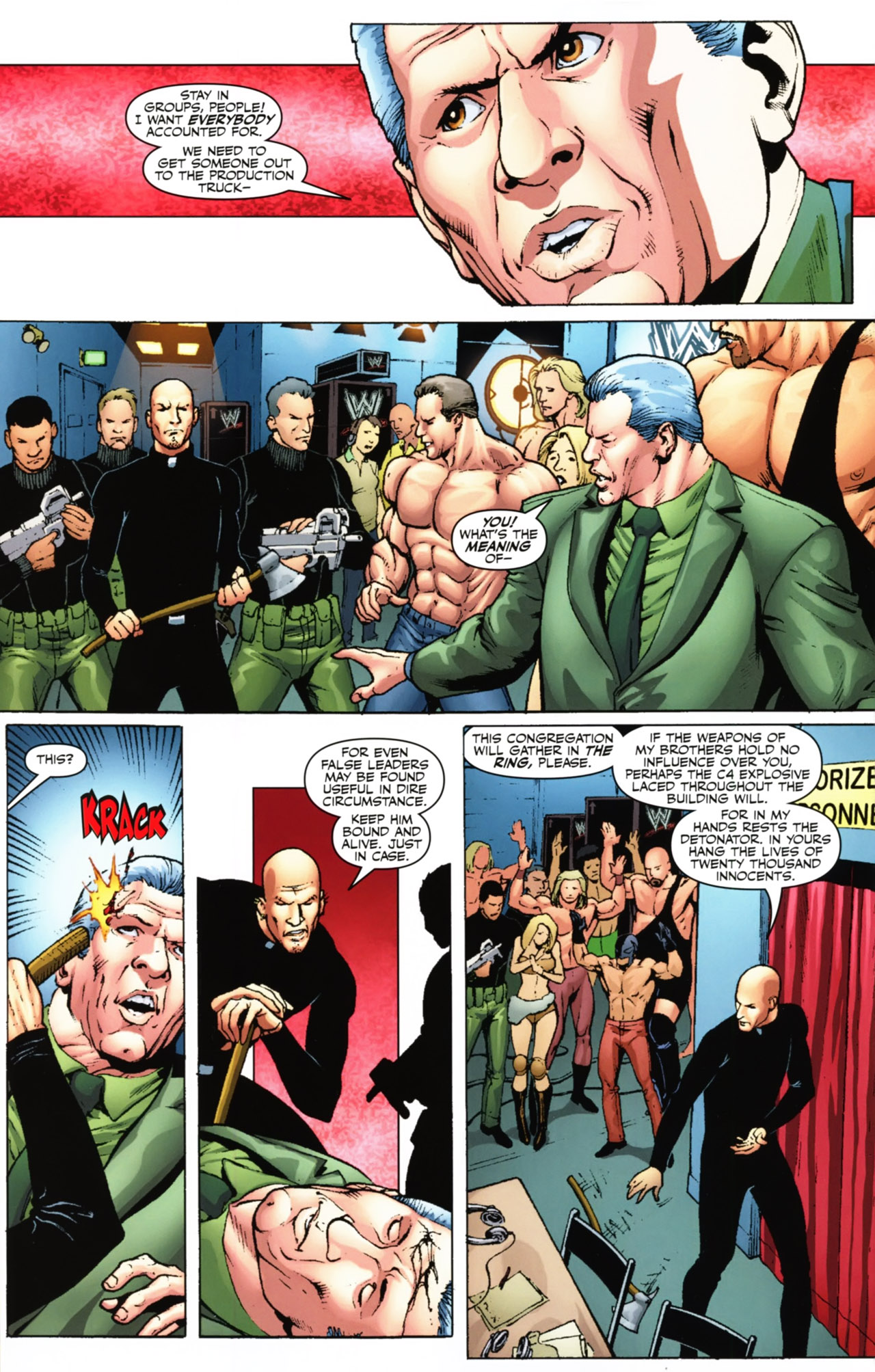 Read online WWE Heroes comic -  Issue #2 - 15