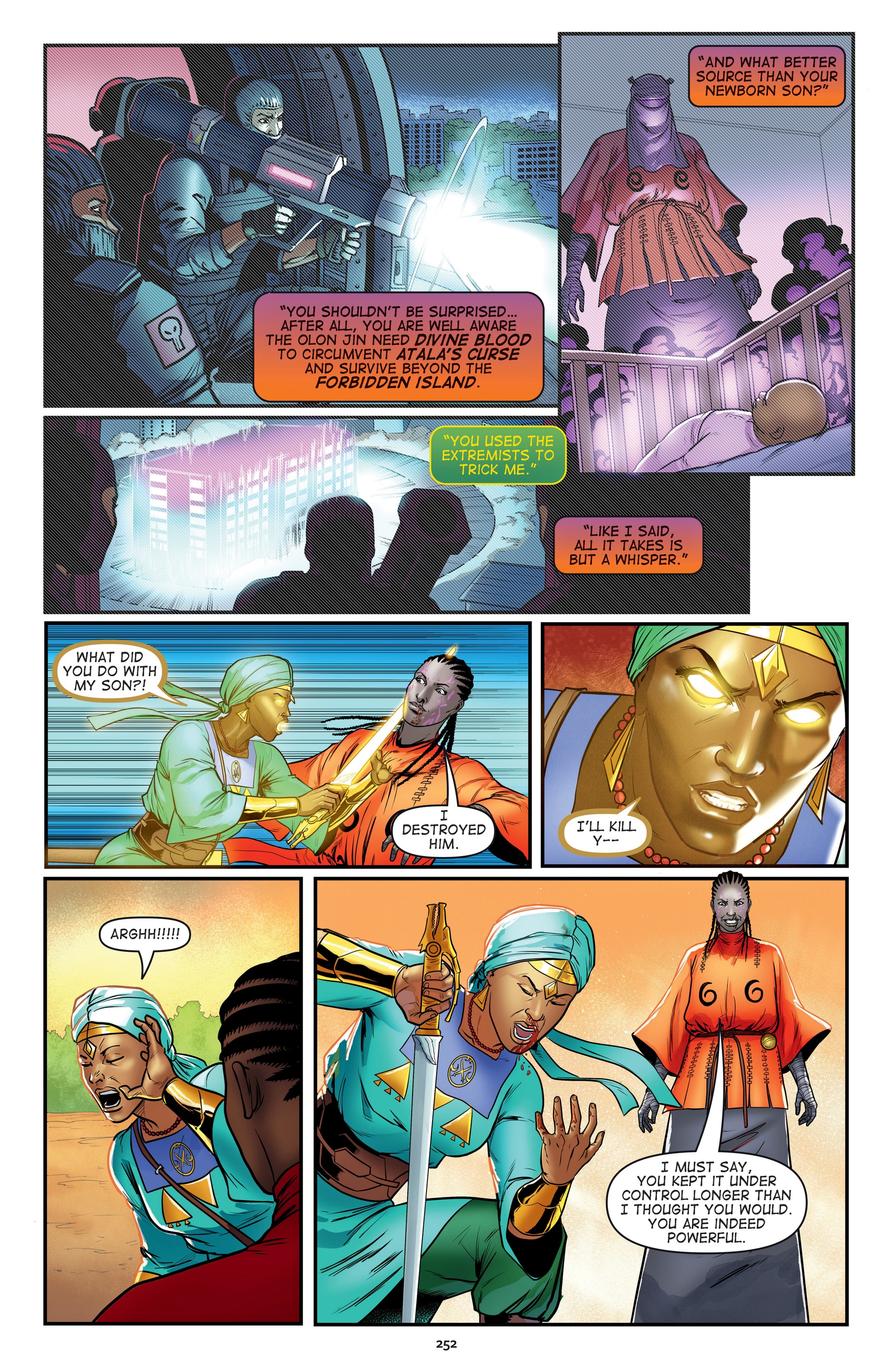 Read online Malika: Warrior Queen comic -  Issue # TPB 2 (Part 3) - 54