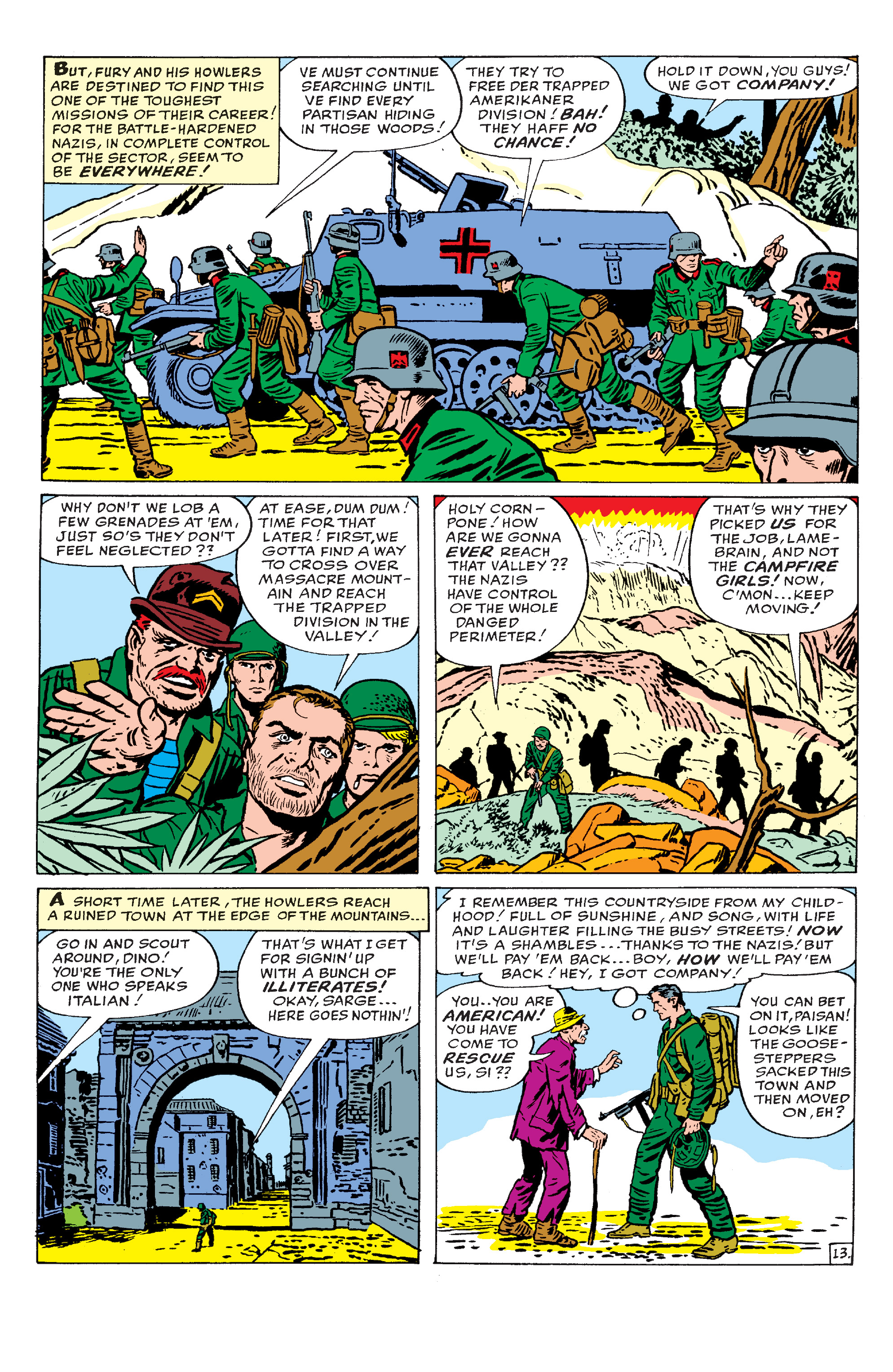 Read online Sgt. Fury Epic Collection: The Howling Commandos comic -  Issue # TPB 1 (Part 1) - 68