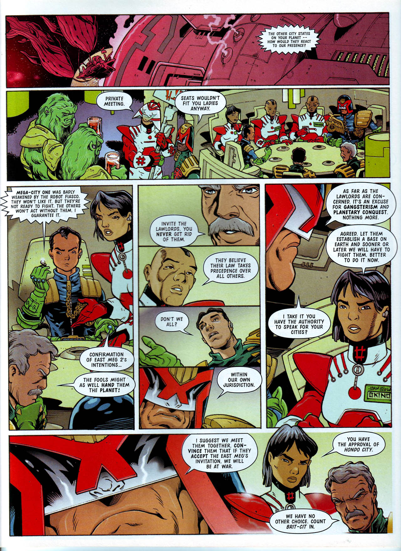 Read online Judge Dredd Megazine (vol. 3) comic -  Issue #76 - 11