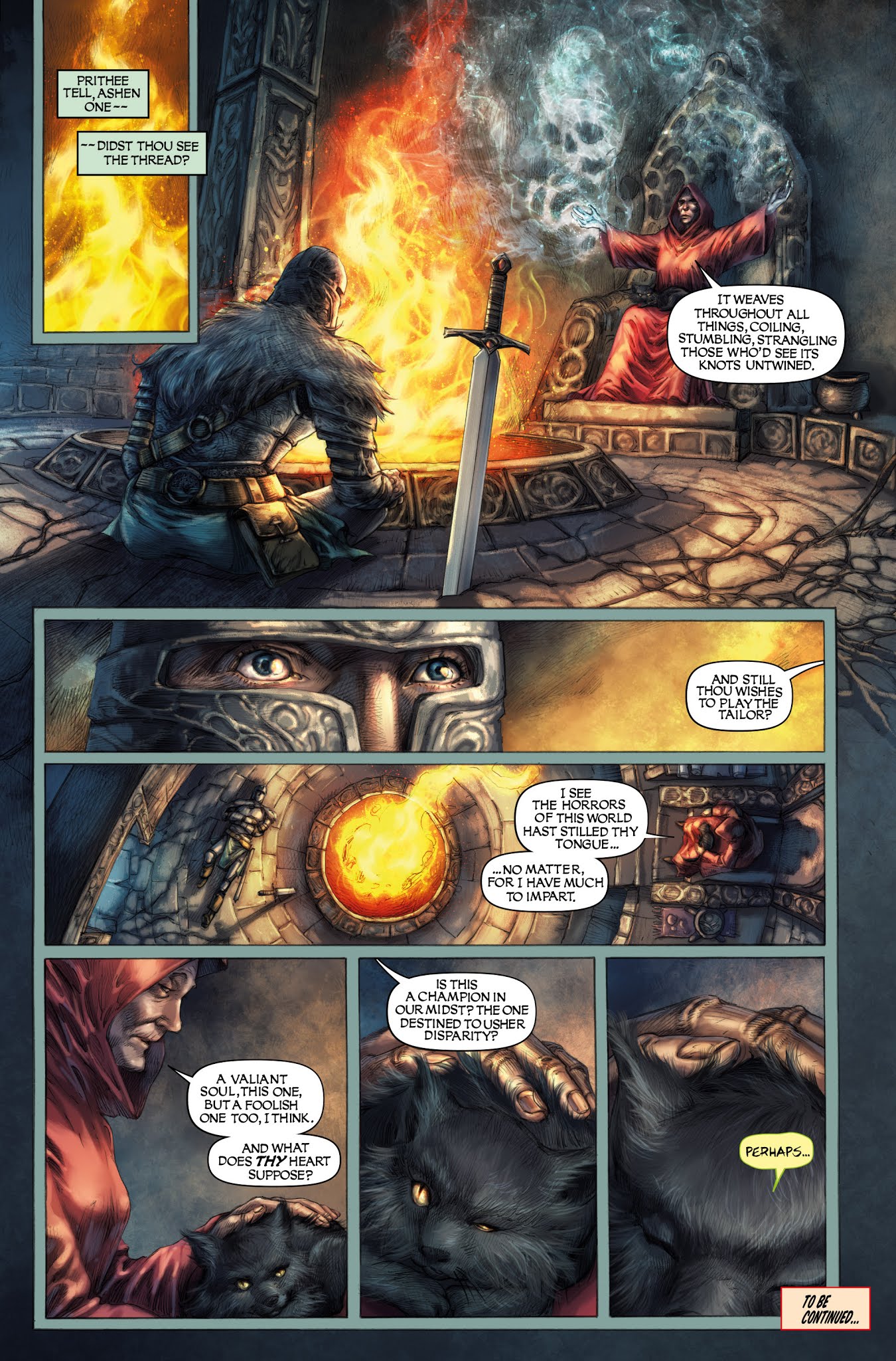 Read online Dark Souls: Legends of the Flame comic -  Issue #1 - 27