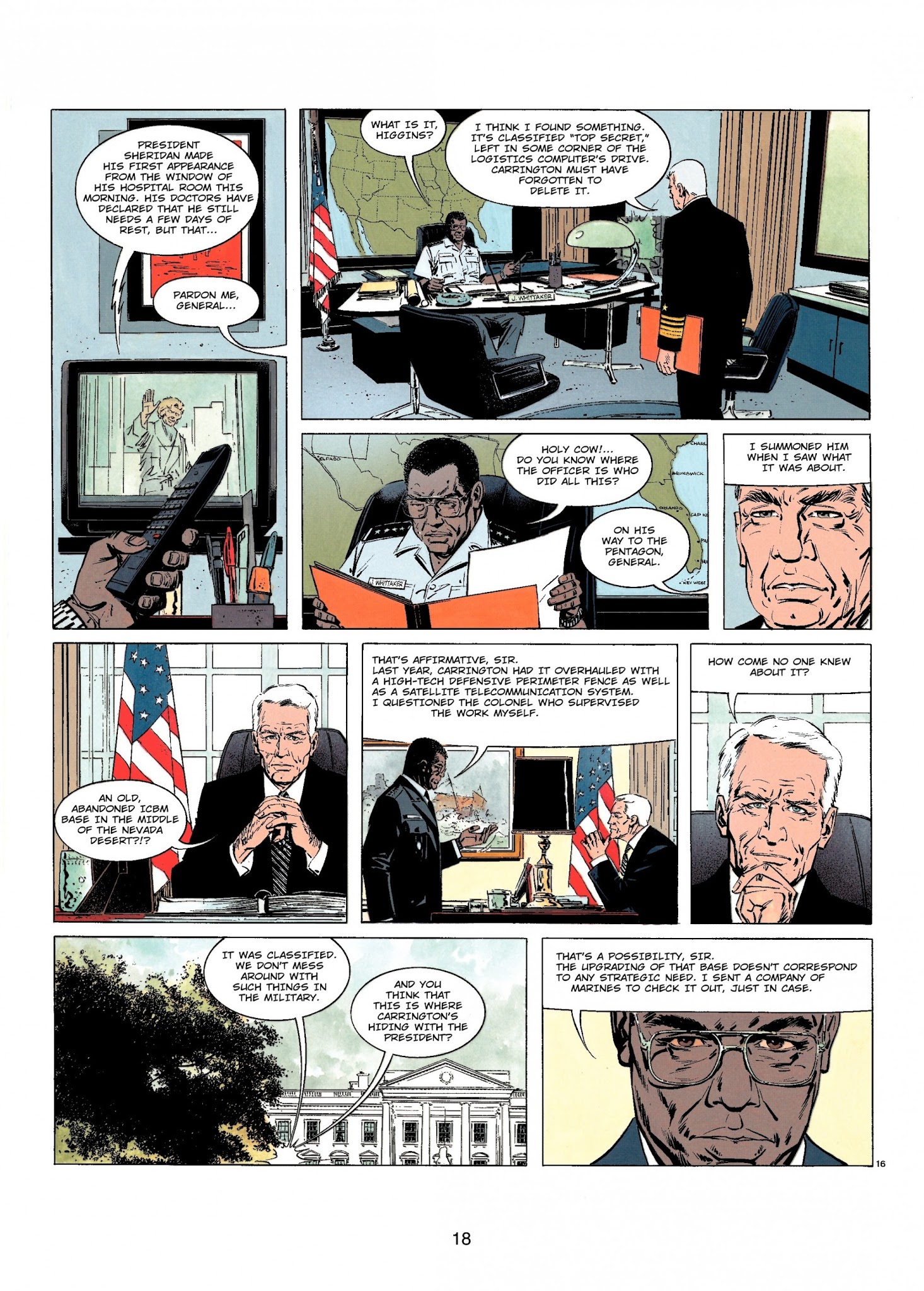 Read online XIII comic -  Issue #12 - 18