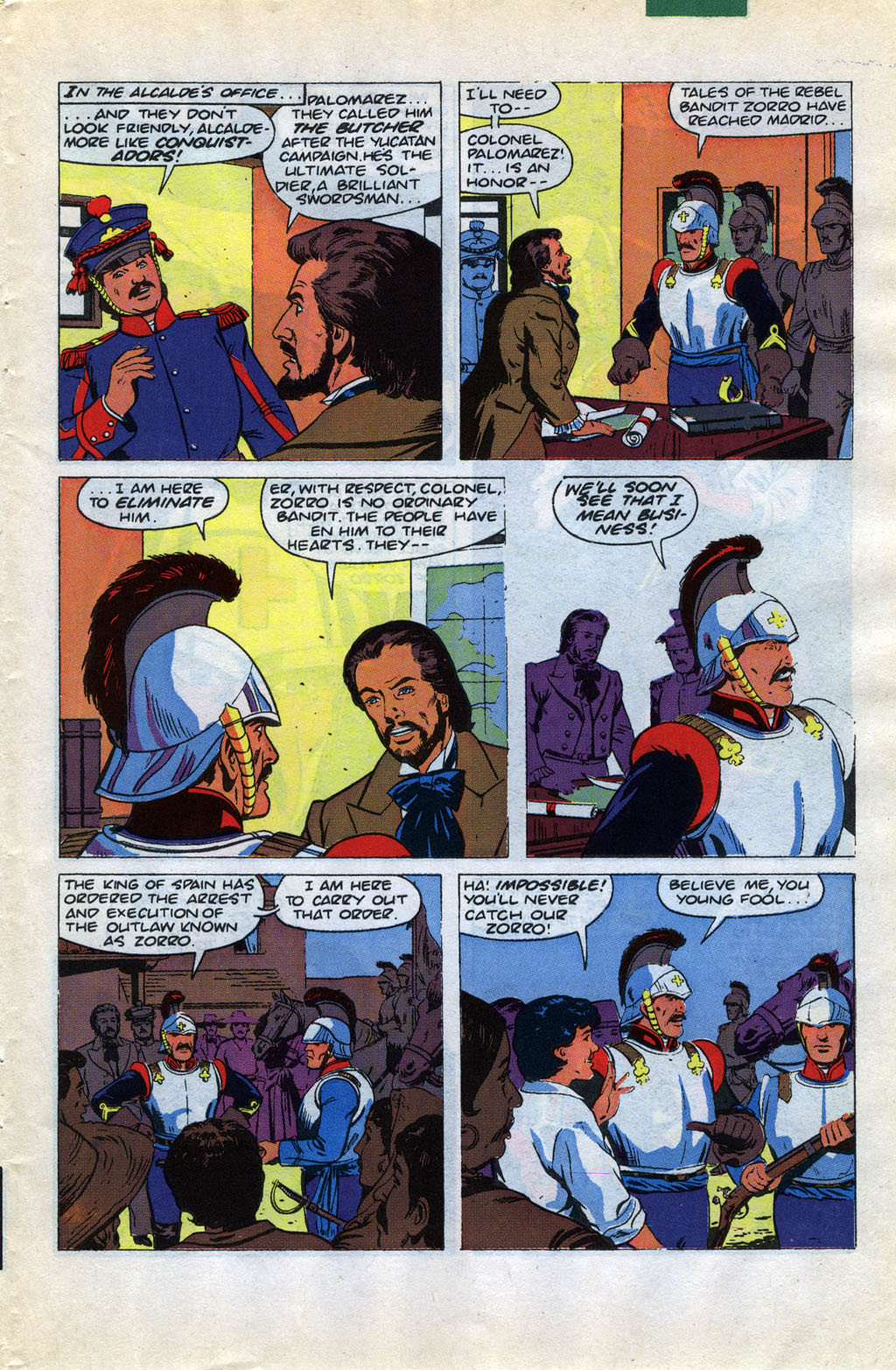 Read online Zorro (1990) comic -  Issue #5 - 5