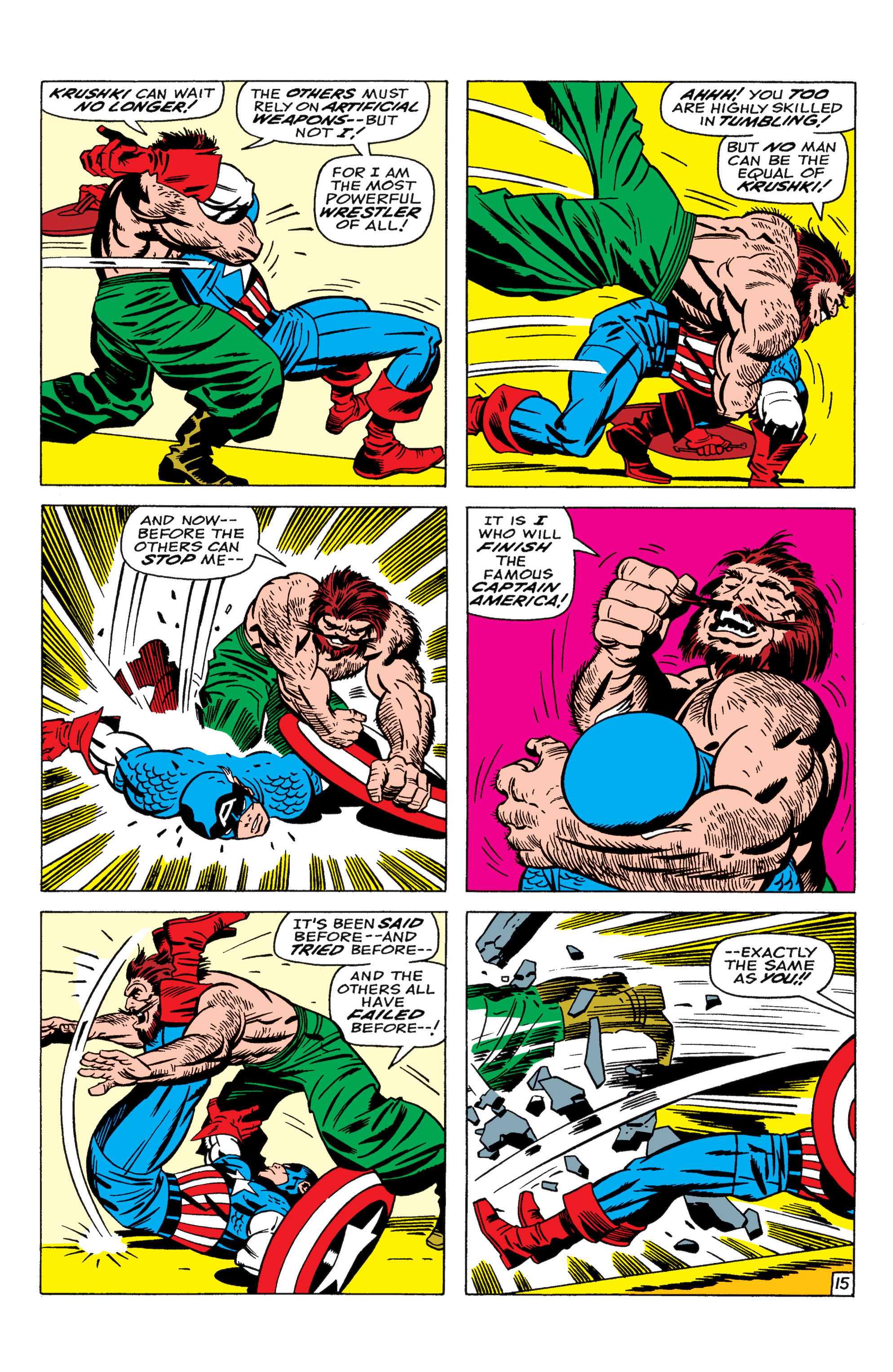 Read online Marvel Masterworks: Captain America comic -  Issue # TPB 3 (Part 1) - 84