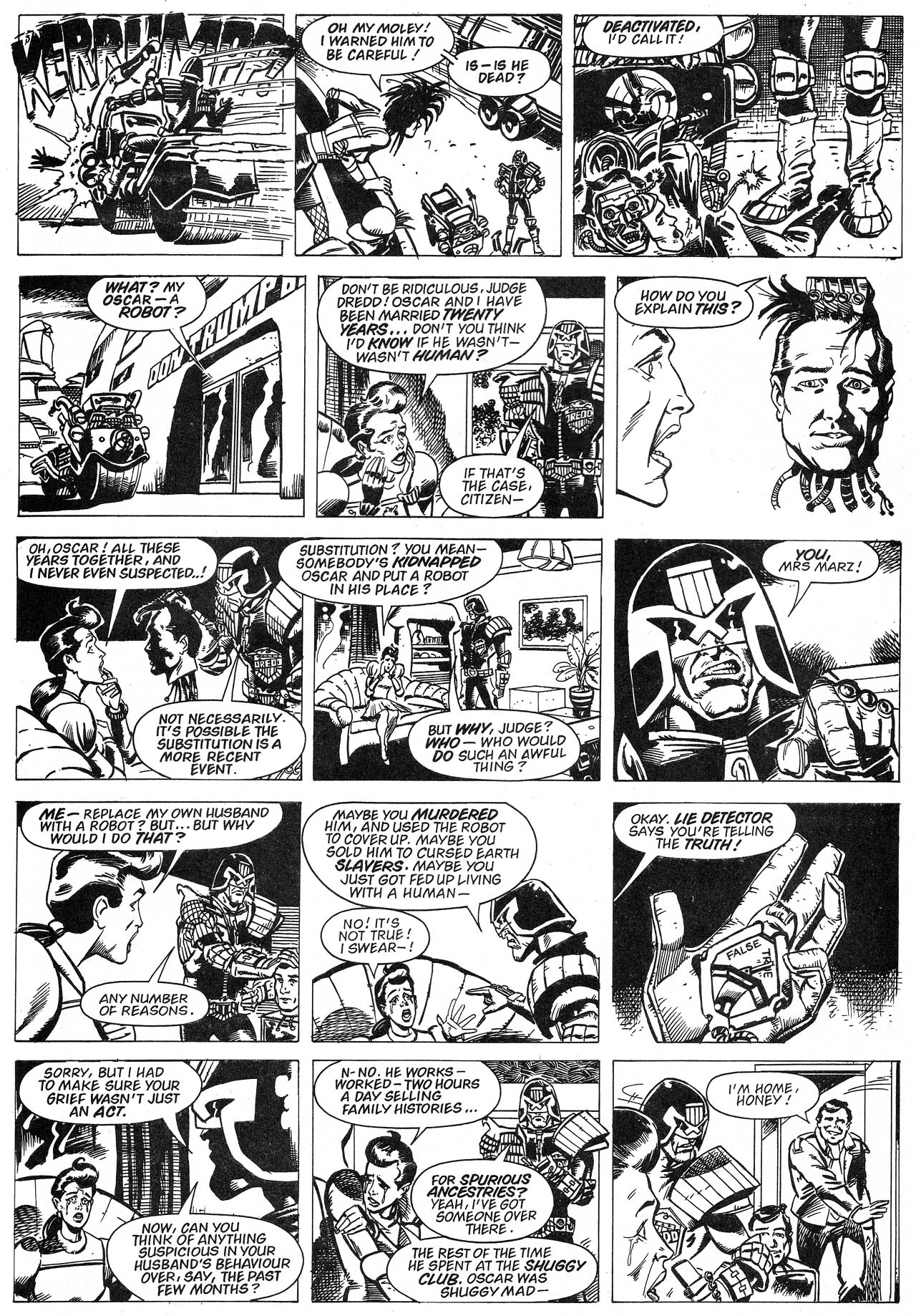 Read online Judge Dredd Megazine (vol. 3) comic -  Issue #61 - 19