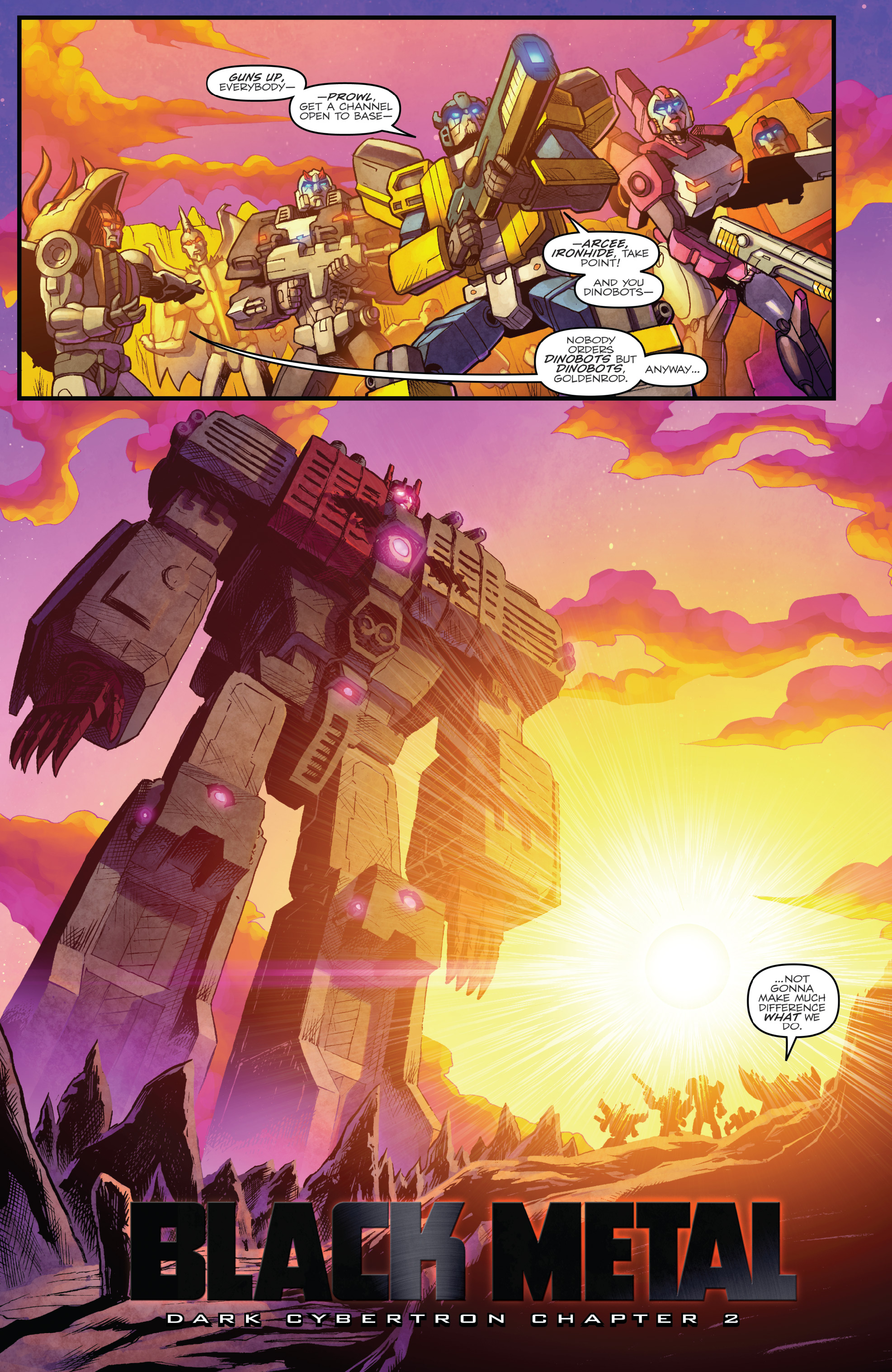 Read online The Transformers: Dark Cybertron comic -  Issue # Full - 32