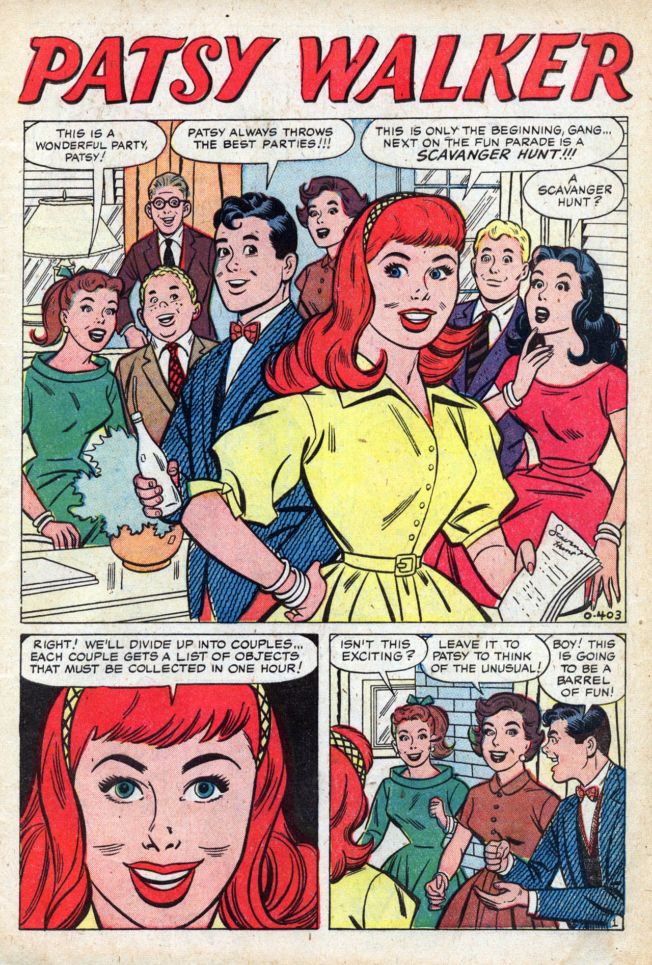 Read online Patsy Walker comic -  Issue #74 - 3