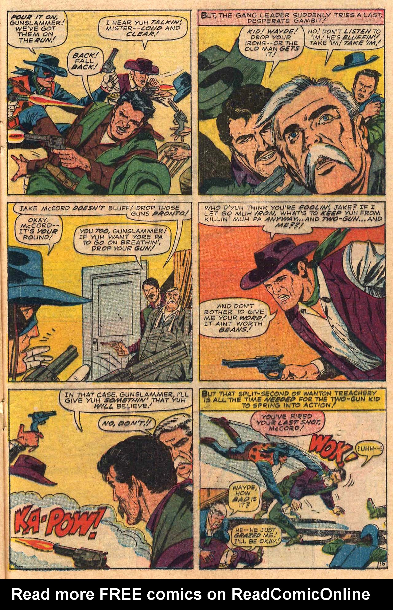 Read online Two-Gun Kid comic -  Issue #84 - 21