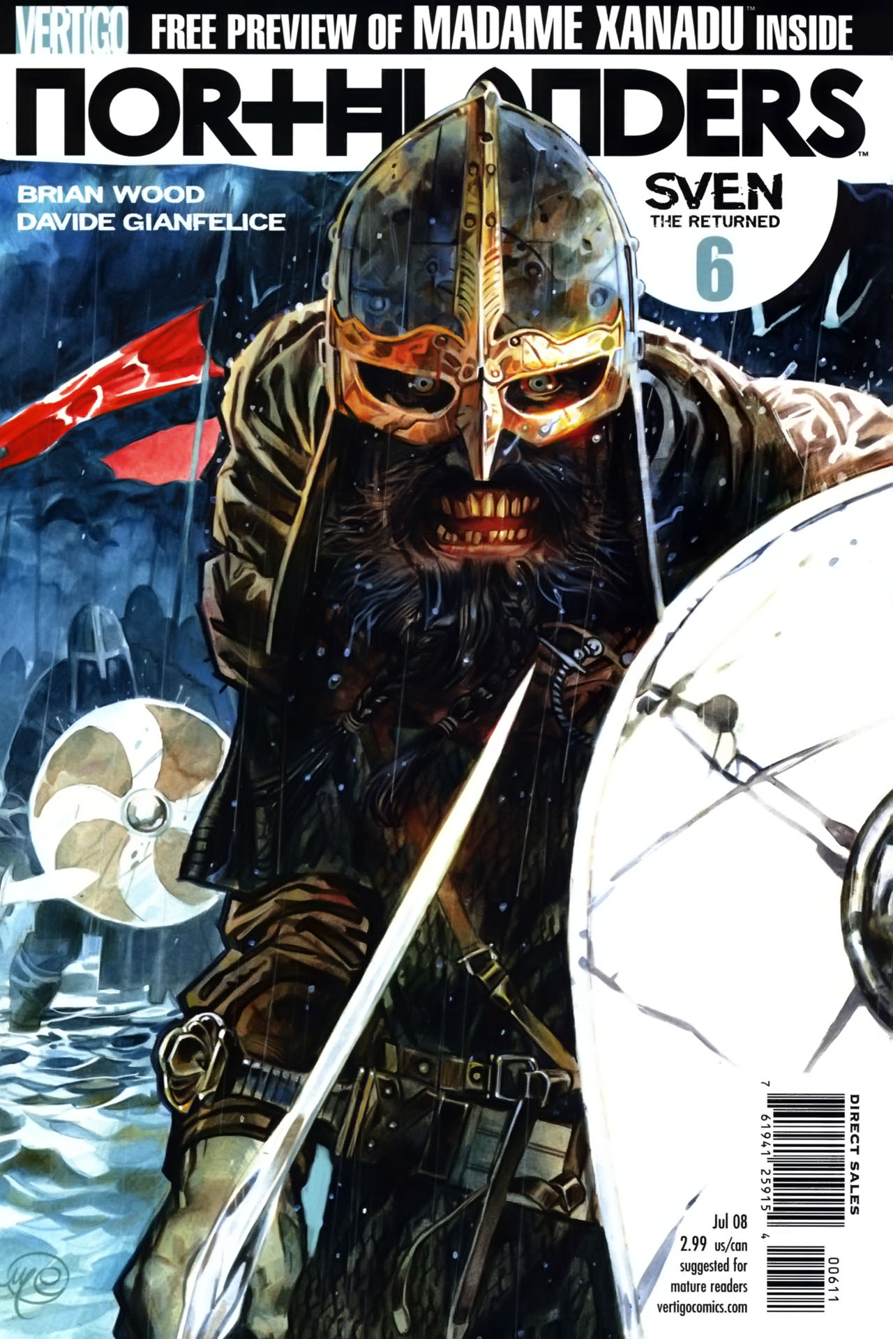 Read online Northlanders comic -  Issue #6 - 1