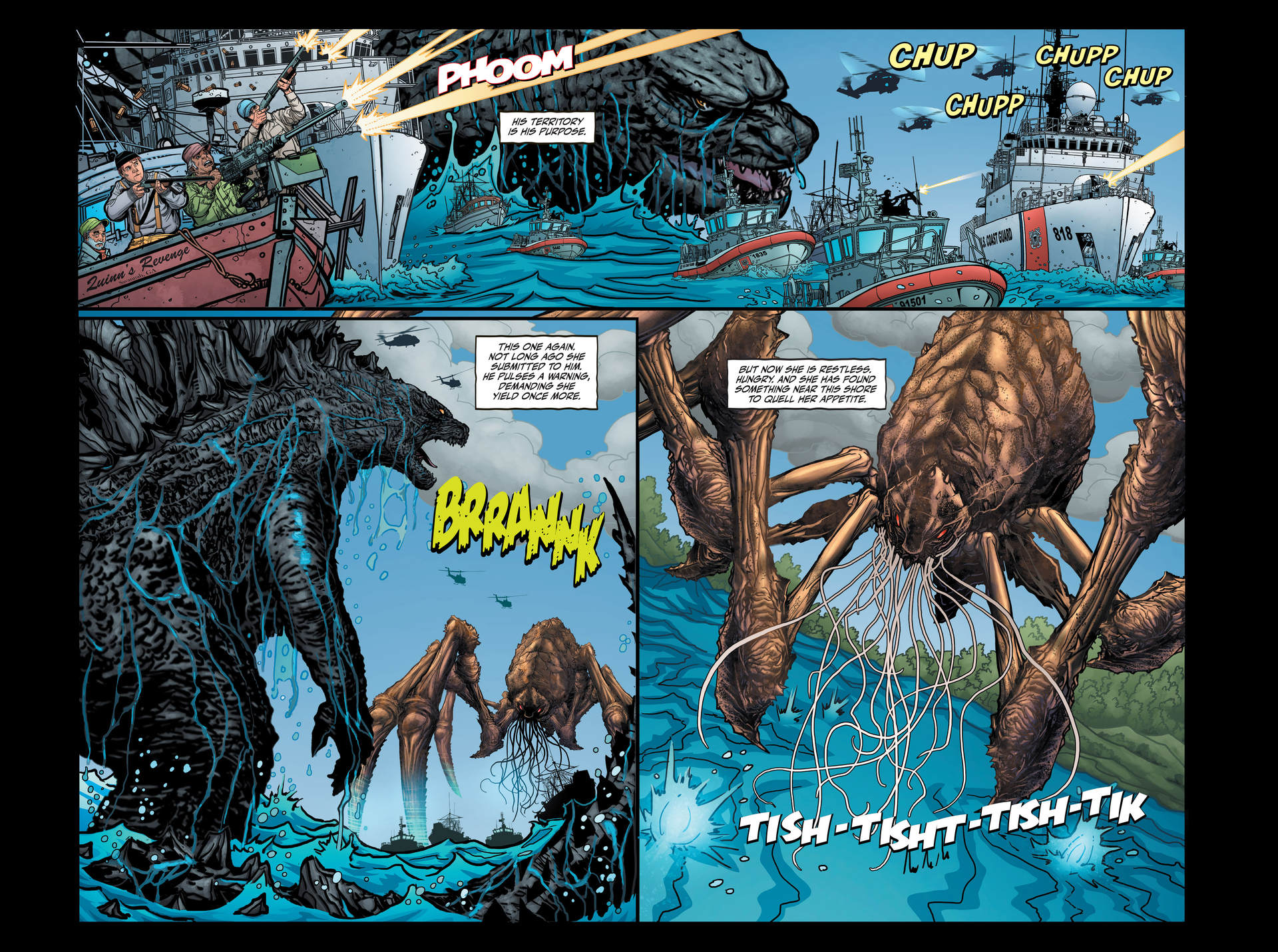 Read online Godzilla Dominion comic -  Issue # Full - 9