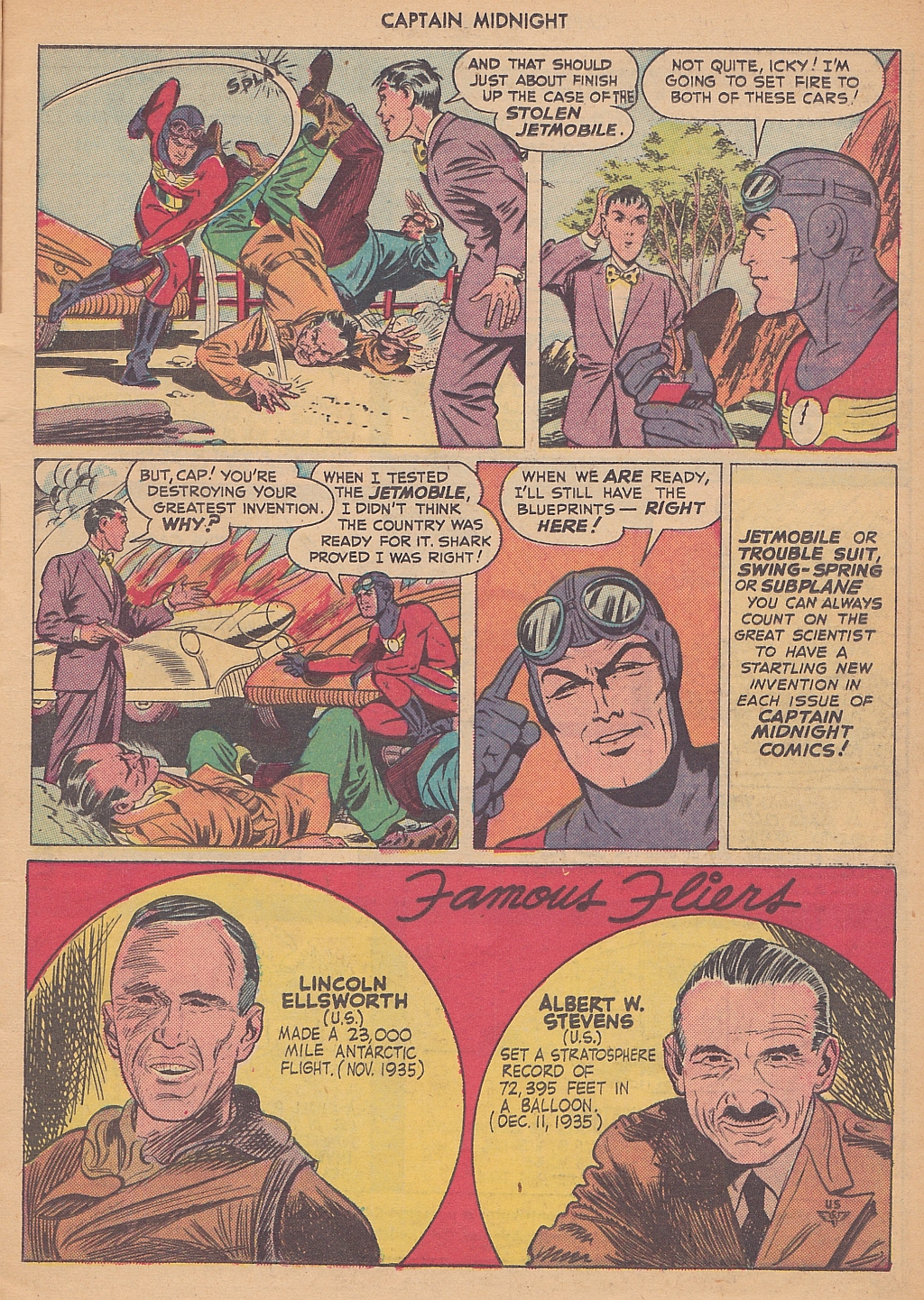 Read online Captain Midnight (1942) comic -  Issue #57 - 11