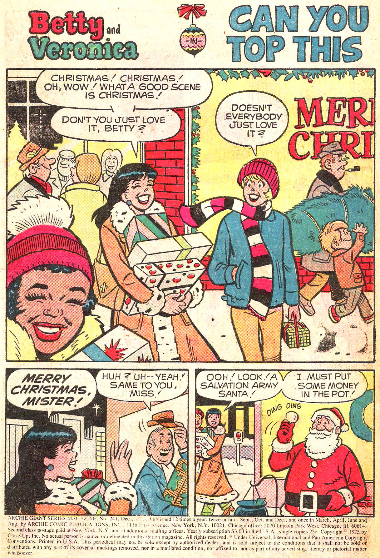 Read online Archie Giant Series Magazine comic -  Issue #241 - 3