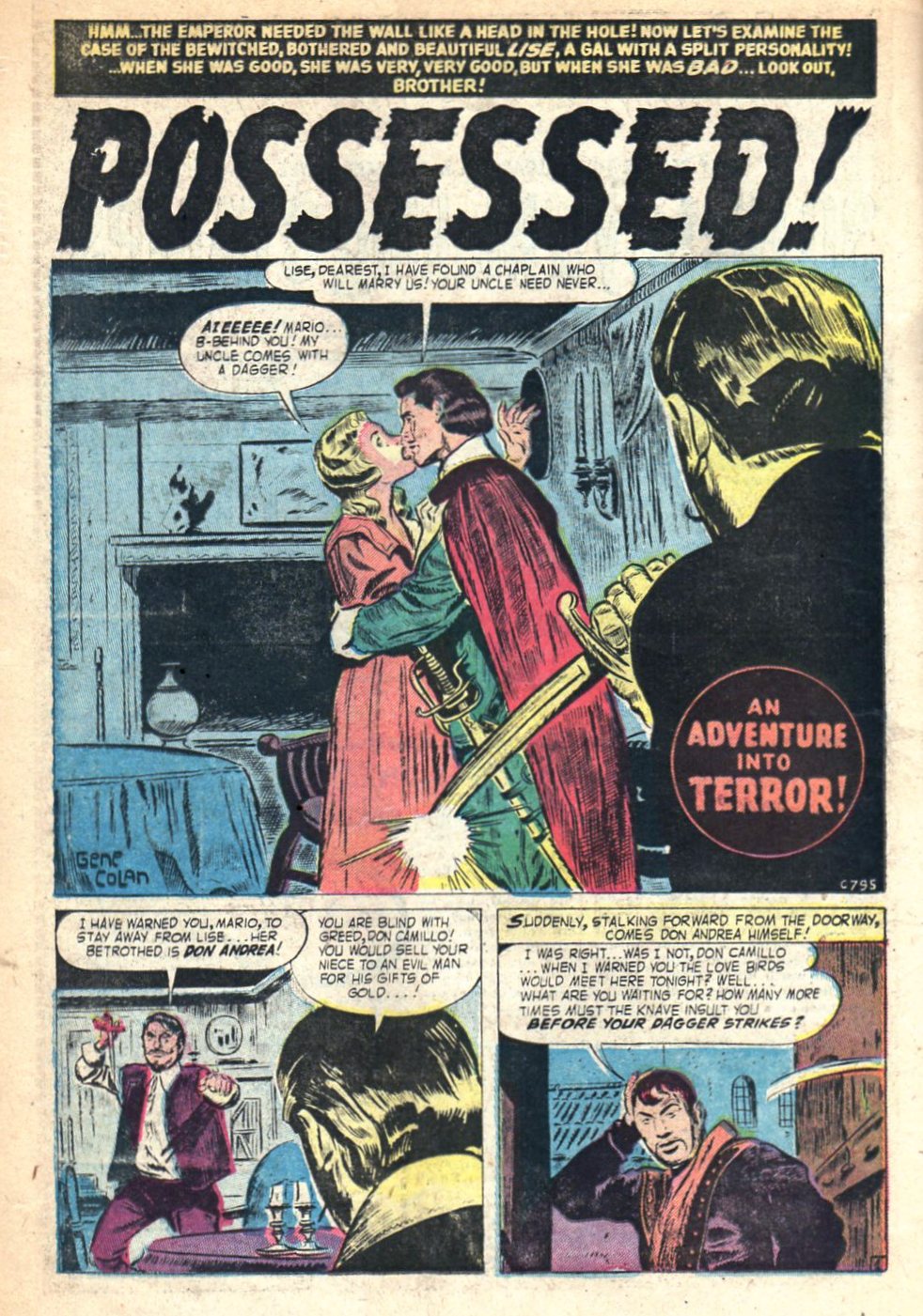 Read online Adventures into Terror comic -  Issue #21 - 22