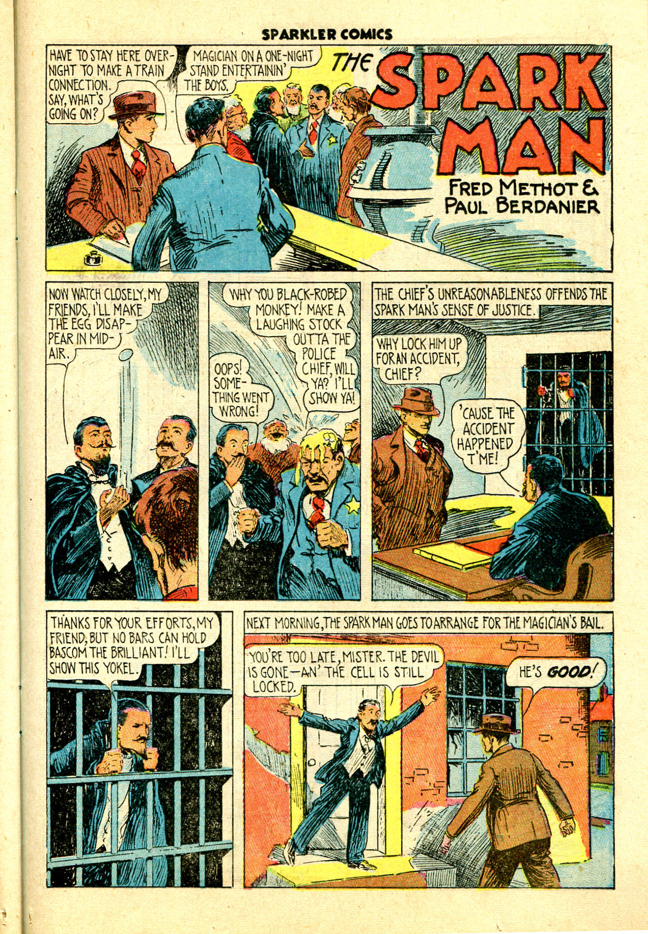 Read online Sparkler Comics comic -  Issue #55 - 35